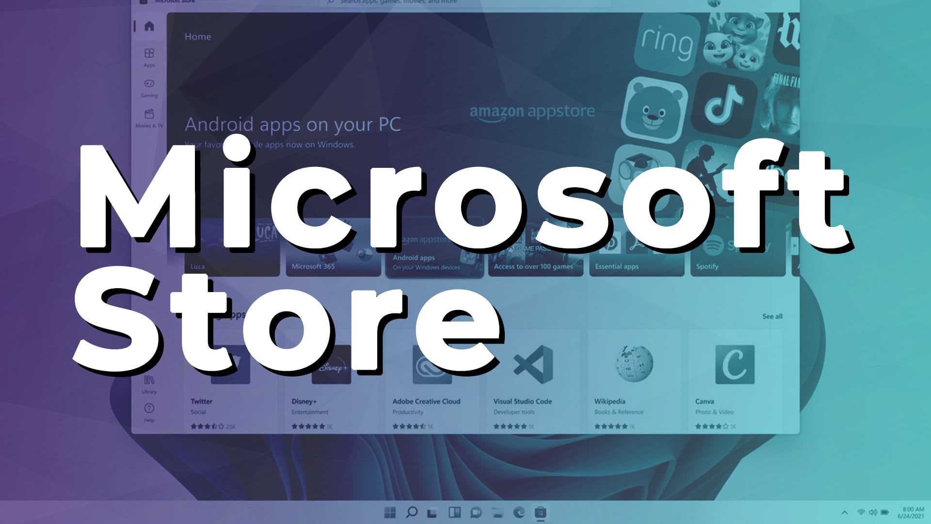 App Store, Microsoft Store, Windows Store