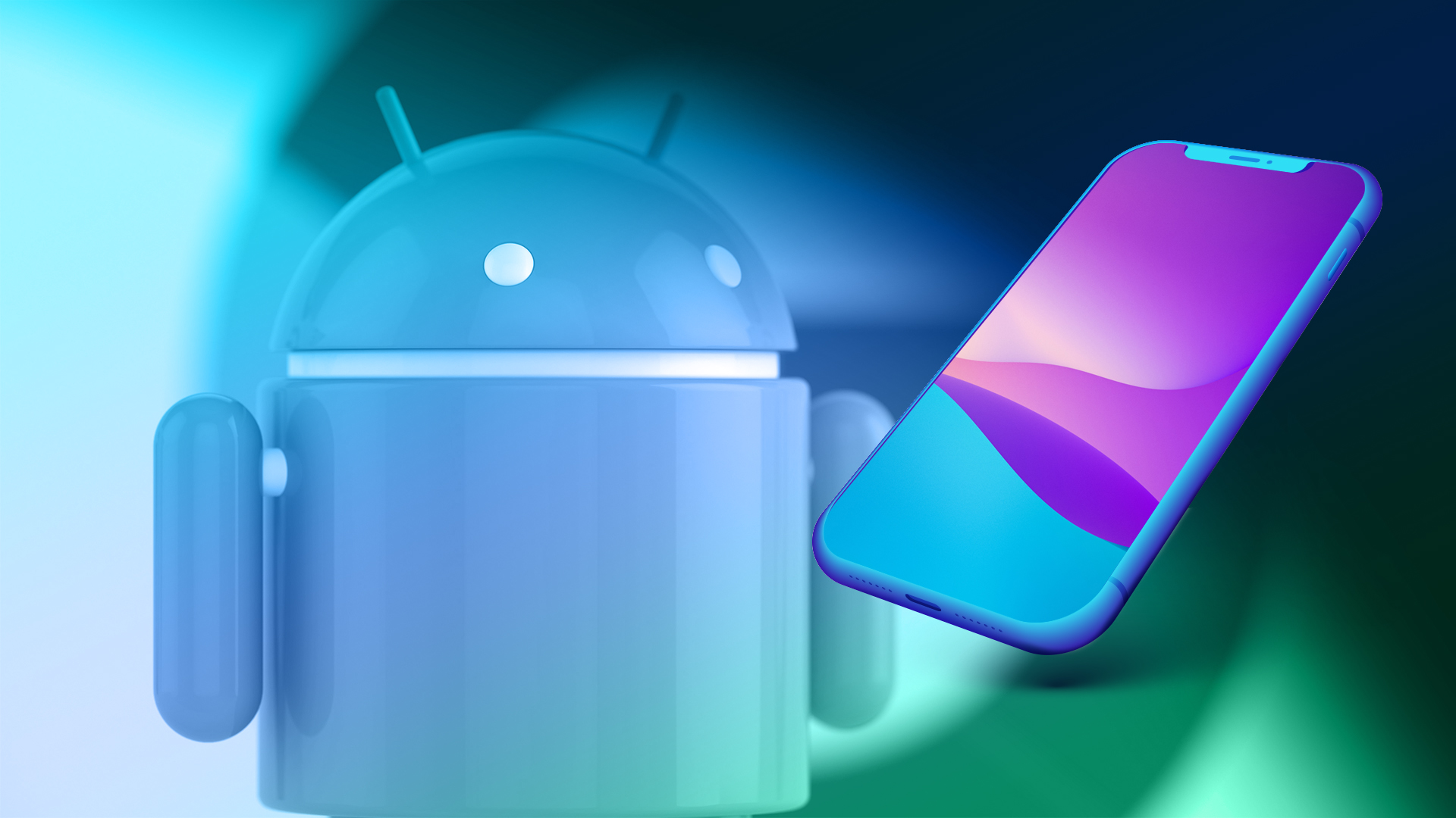 Smartphone, Android, Handy, Google Android, Bugdroid, Android Figur, Android Männchen, mobiles Betriebssystem