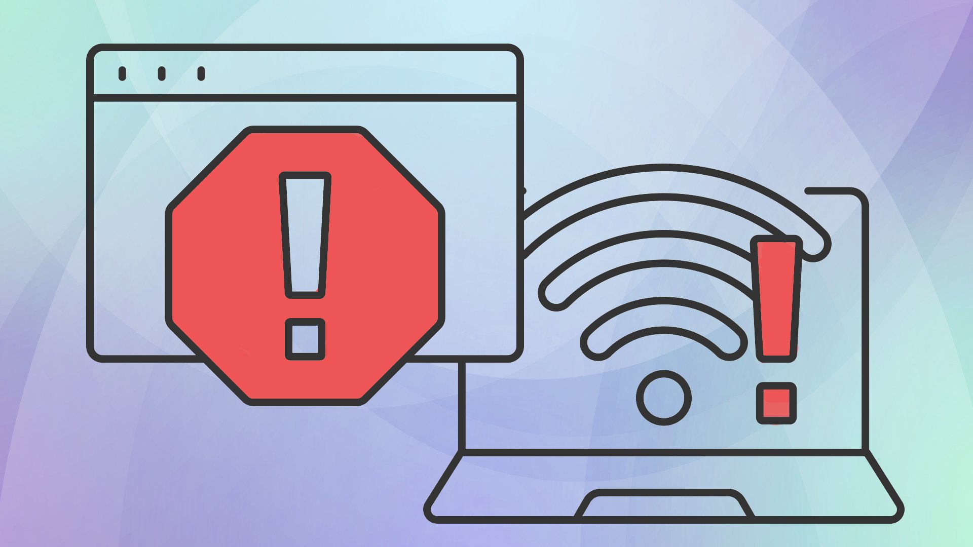 Fehler, Wlan, Ausfall, Störung, defekt, netzausfall, Ausrufezeichen