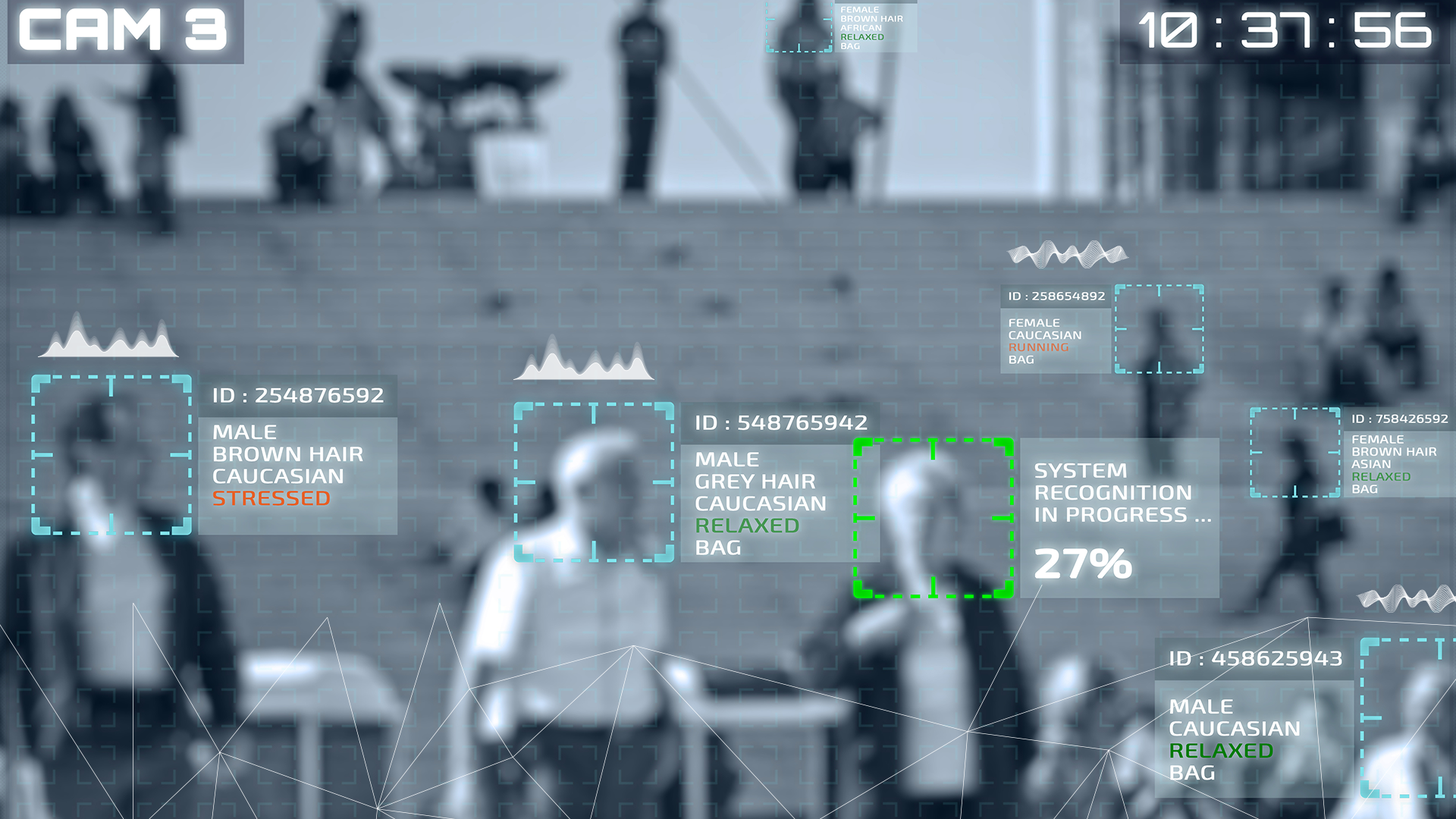 Sicherheit, Datenschutz, Kamera, überwachung, Gesichtserkennung, Überwachungskamera, Objekterkennung, Menschenerkennung, Personensuche