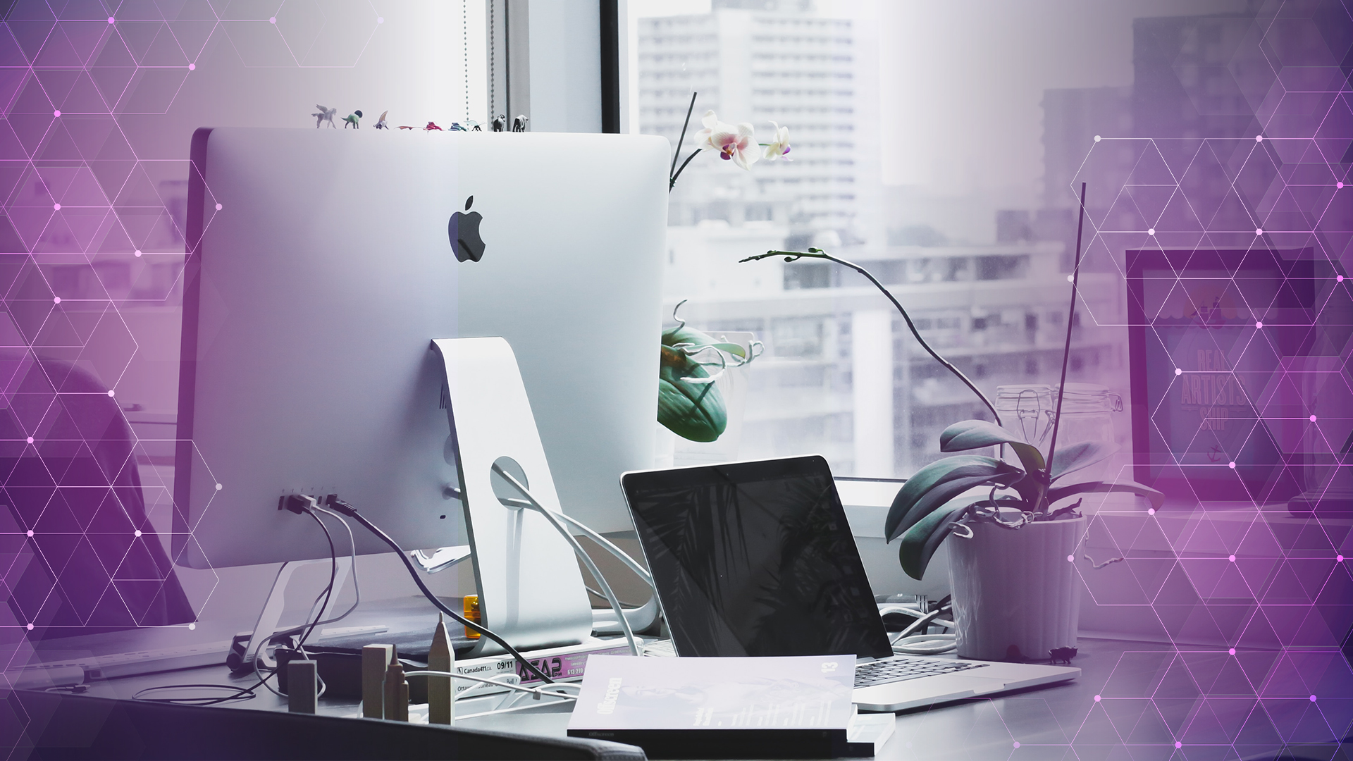 Smartphone, Apple, Iphone, Macbook, Büro, Imac, Schreibtisch, Geräte, Produkte