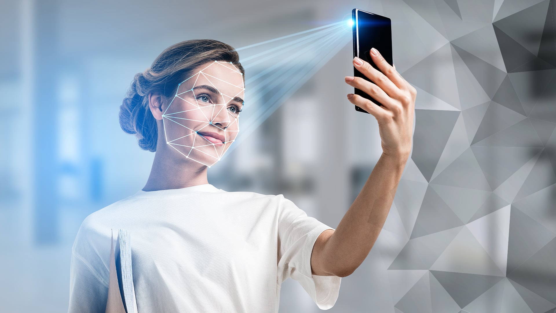 Sicherheit, Gesichtserkennung, Biometrie, Scanner, Face ID, Erkennung, Auge, Scan, Retina, Identifizierung, Gesichterkennung, Retinascan, FaceID