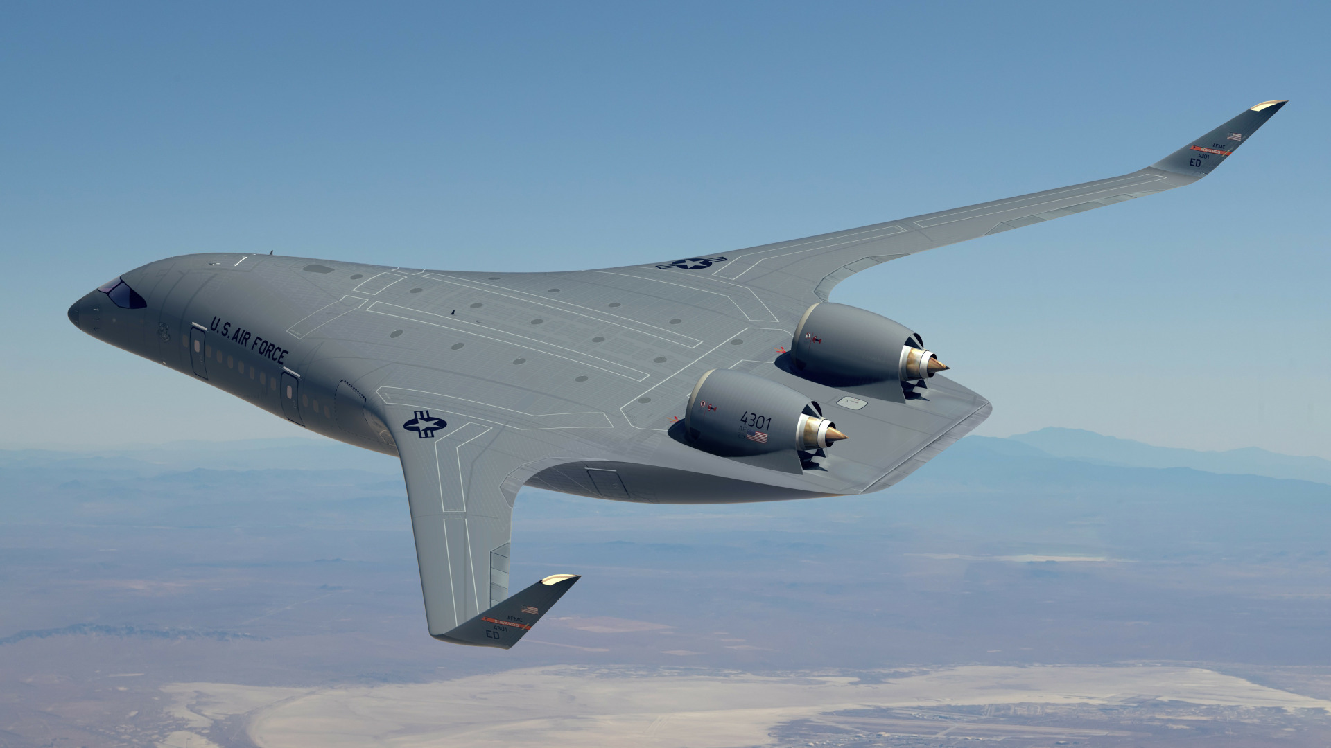 Flugzeug, Militär, Verbrauch, Air Force, JetZero, Mischflügel