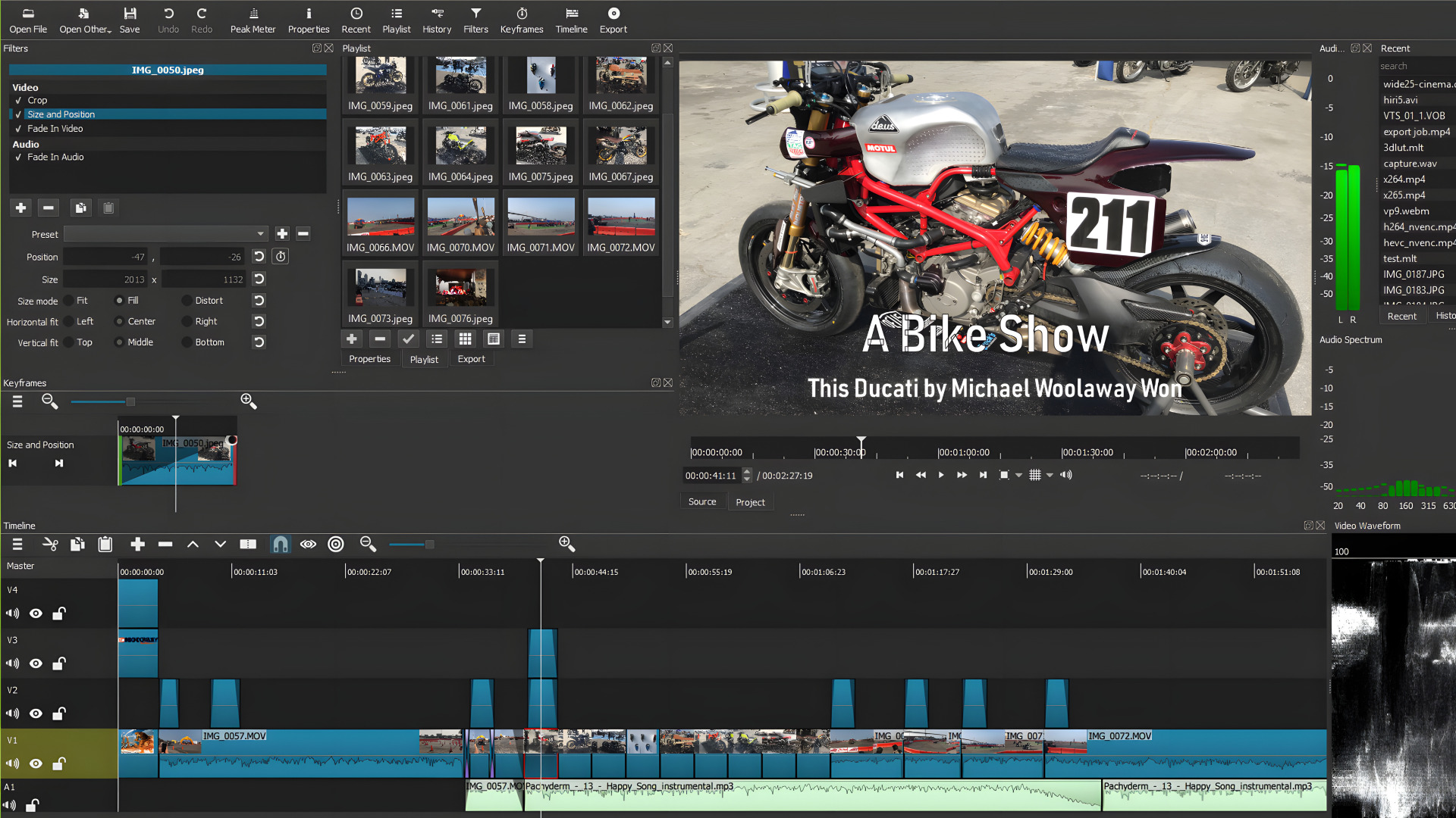 Videobearbeitung, Videoschnitt, Shotcut
