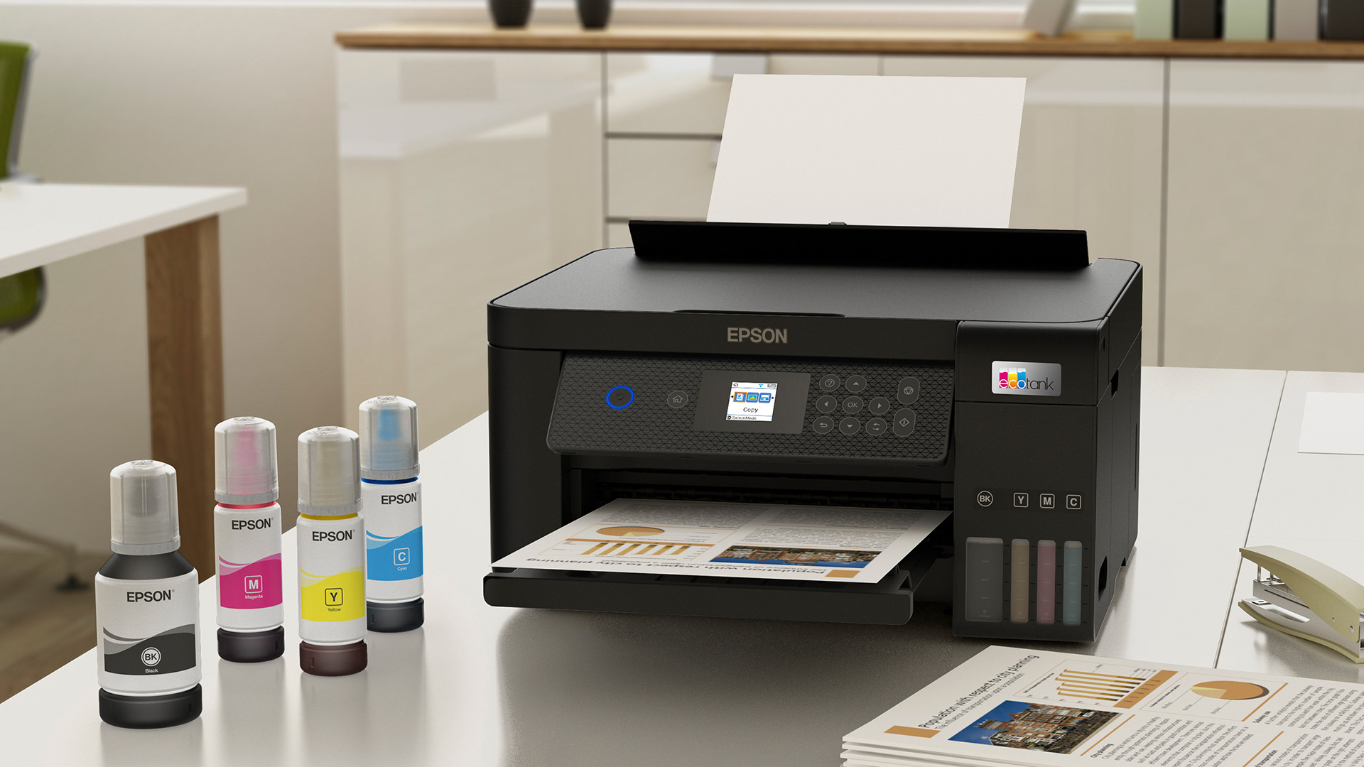 Drucker, Epson, Tintenstrahler, EcoTank, WLAN-Drucker, Ecotank ET-2851, Tintentank