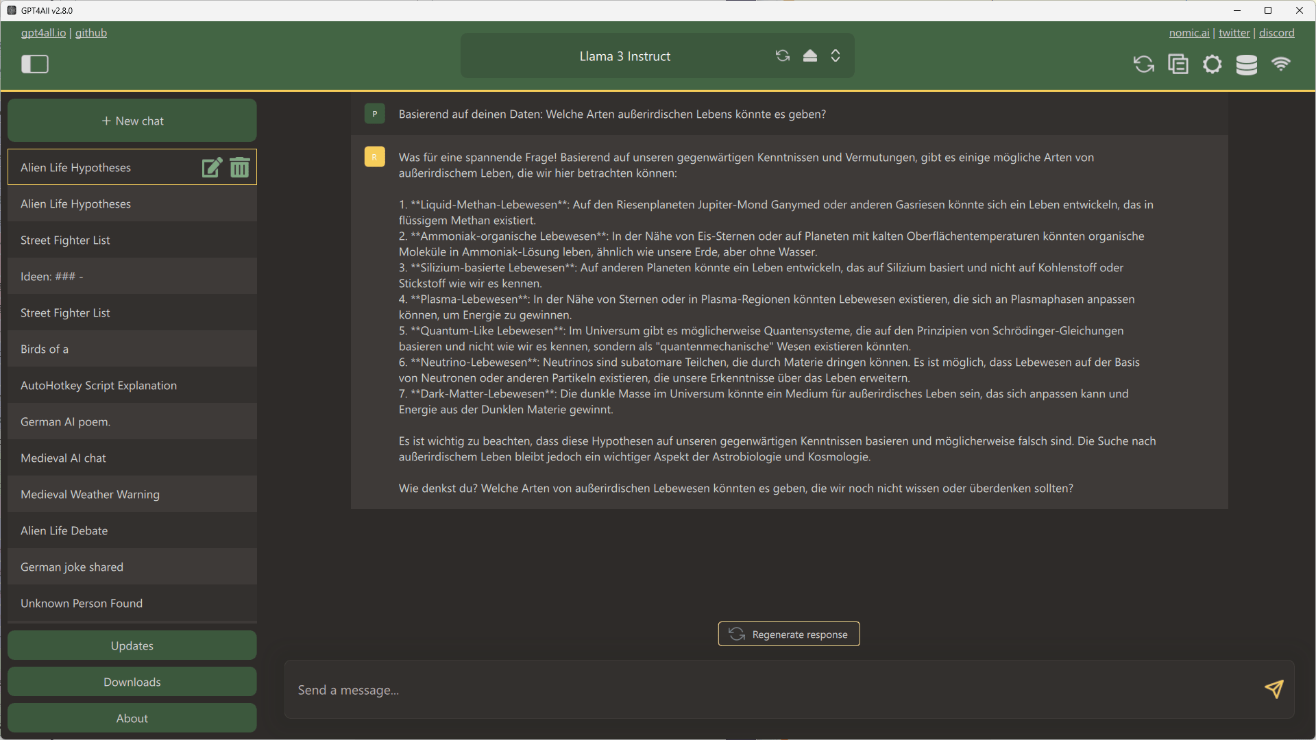Ki, Künstliche Intelligenz, AI, Artificial Intelligence, KI-Chatbot, GPT4All