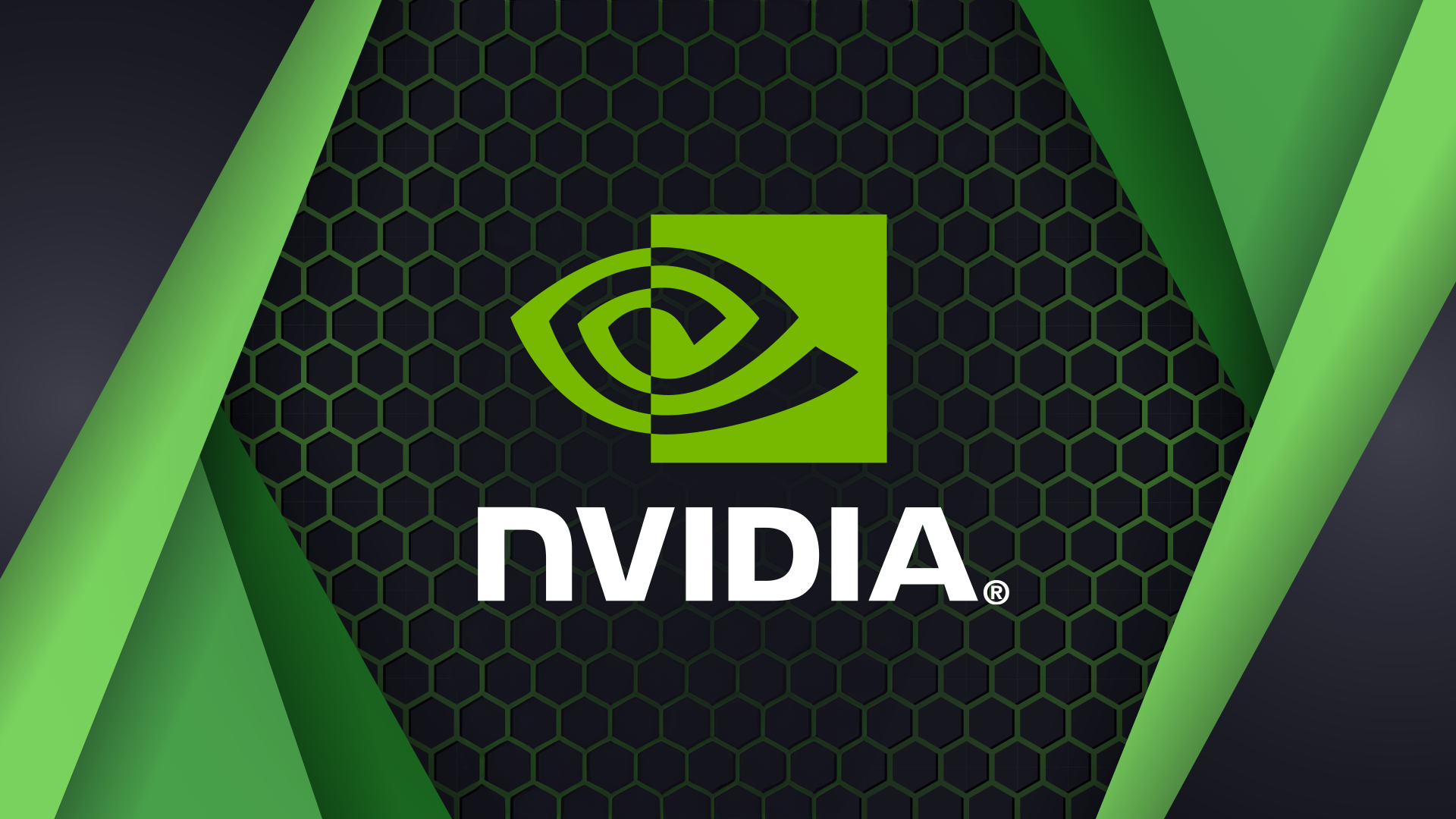 Logo, Nvidia, Schriftzug