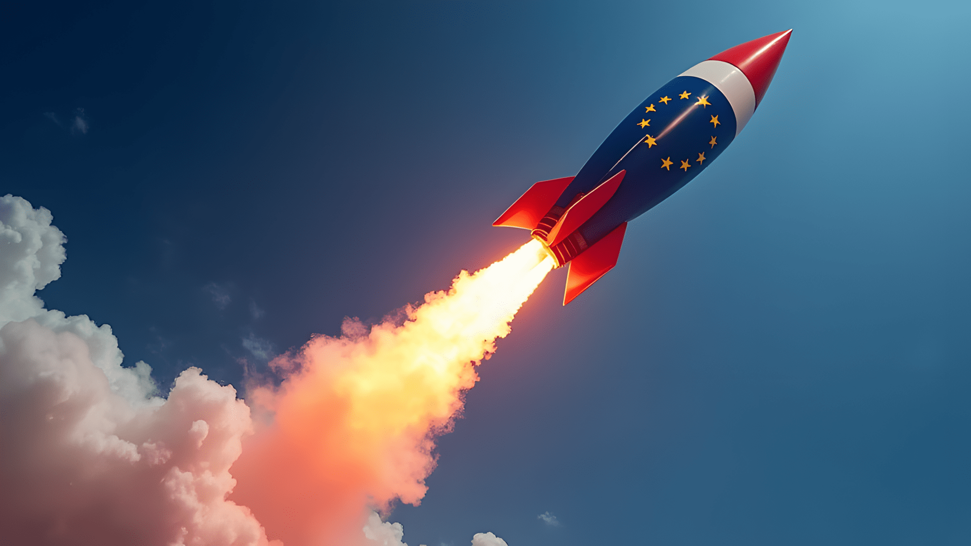 Eu, Europa, Rakete, Spielzeug, Spielzeugrakete