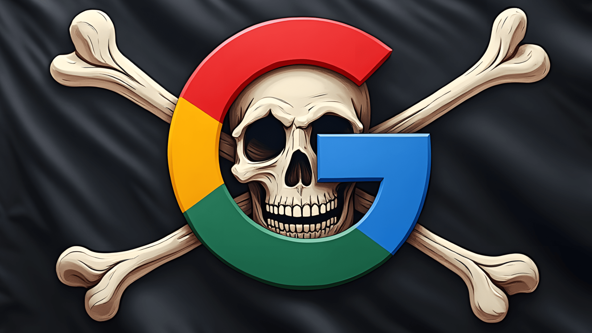 Google, Filesharing, Piraterie, Copyright, Filesharer, Piracy, Softwarepiraterie, Totenkopf