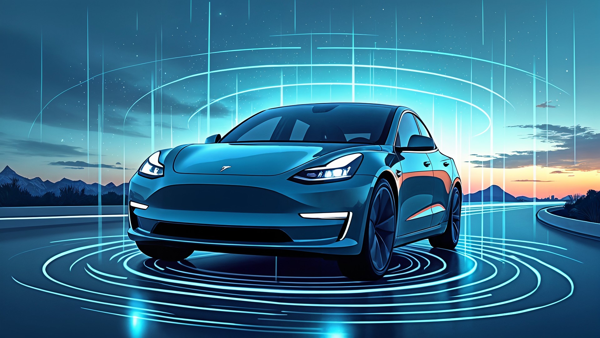 Auto, tesla, Selbstfahrendes Auto, Autonomes Auto, Selbstfahrend, autonomes Fahren, Autopilot, Selbstfahren, Autonome Fahrzeuge, fsd, Full Self-Driving