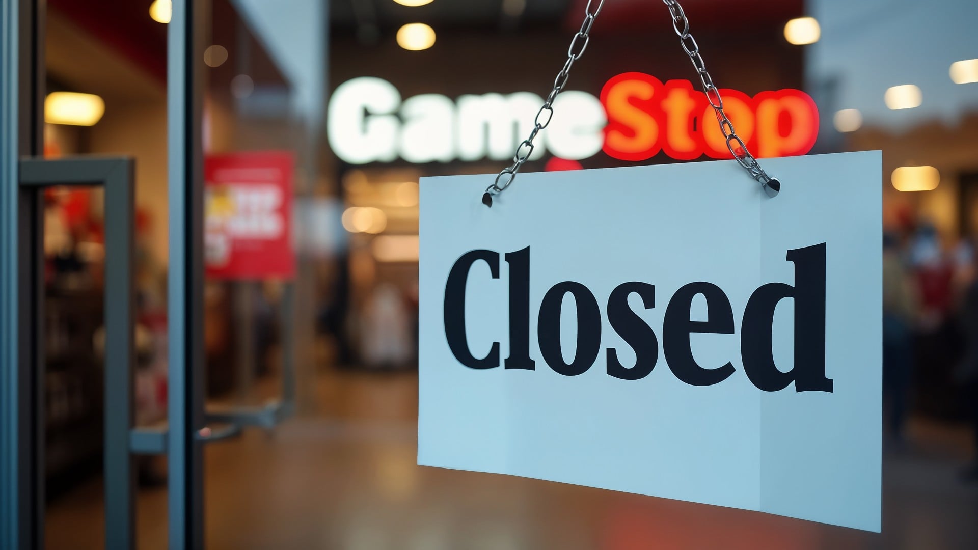 Logo, Einzelhandel, Gamestop, Ladengeschäft, Geschlossen, Filialschließungen, Closed