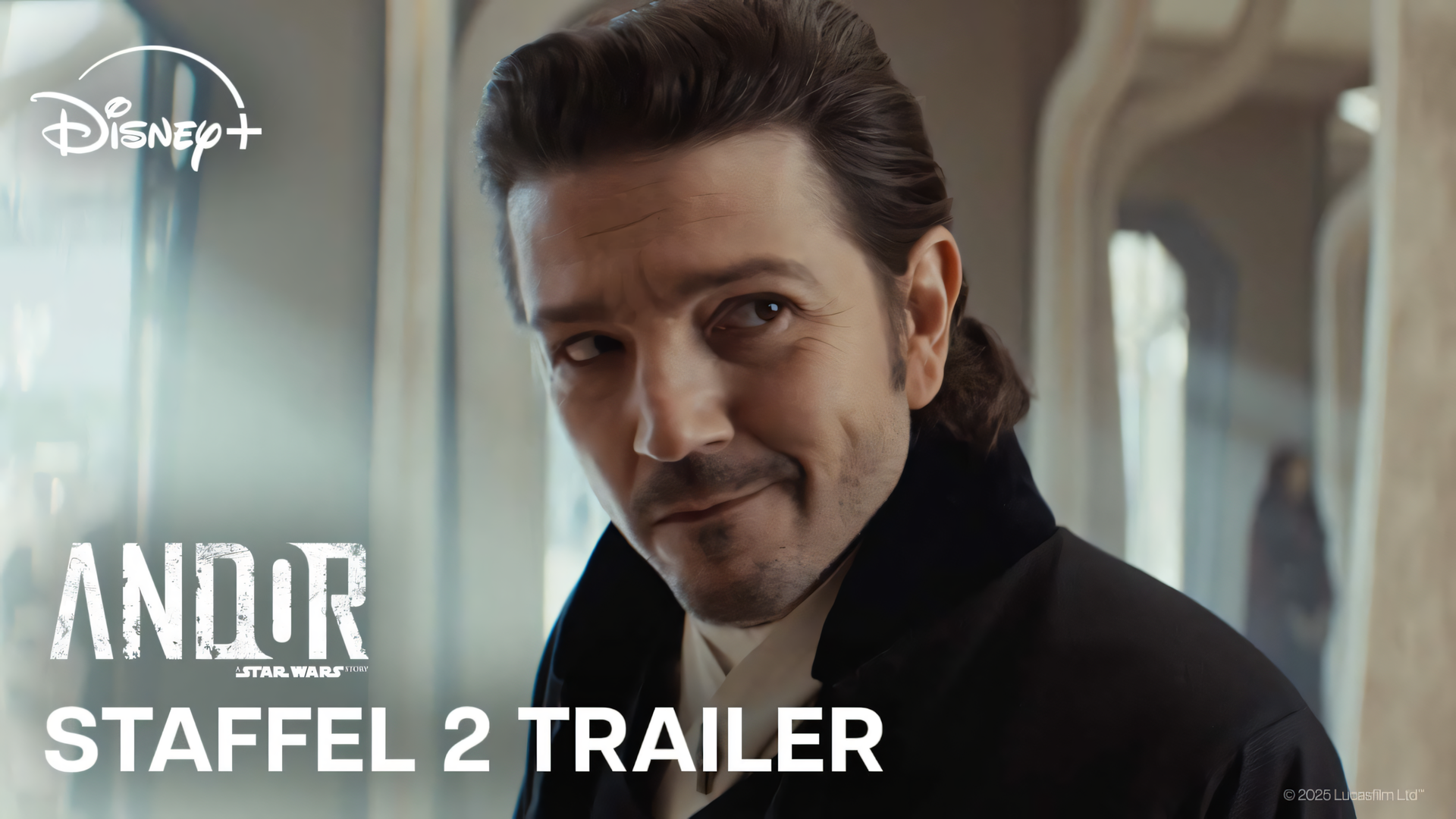 Trailer, Streaming, Serie, Disney+, Star Wars, Preview, Teaser, Vorschau, Lucasfilm, Andor, Season 2, Staffel 2, Diego Luna, Cassian Andor