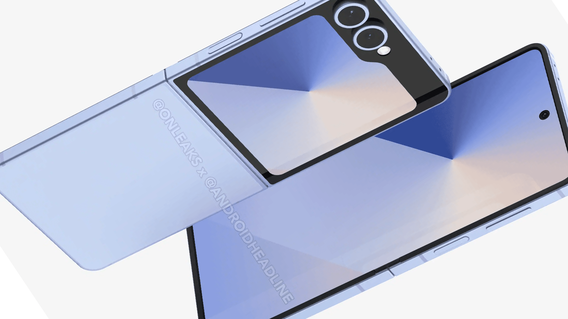 Smartphone, faltbar, foldable, Render, CAD, Samsung Galaxy Z Flip, Samsung Galaxy Z Flip 7
