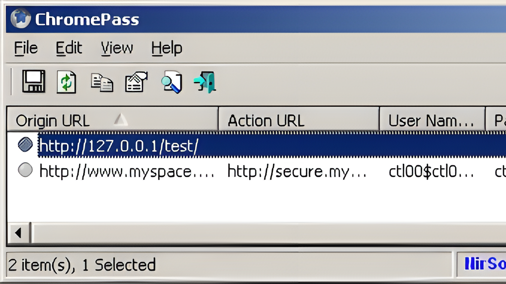 Chrome, Passwörter, ChromePass