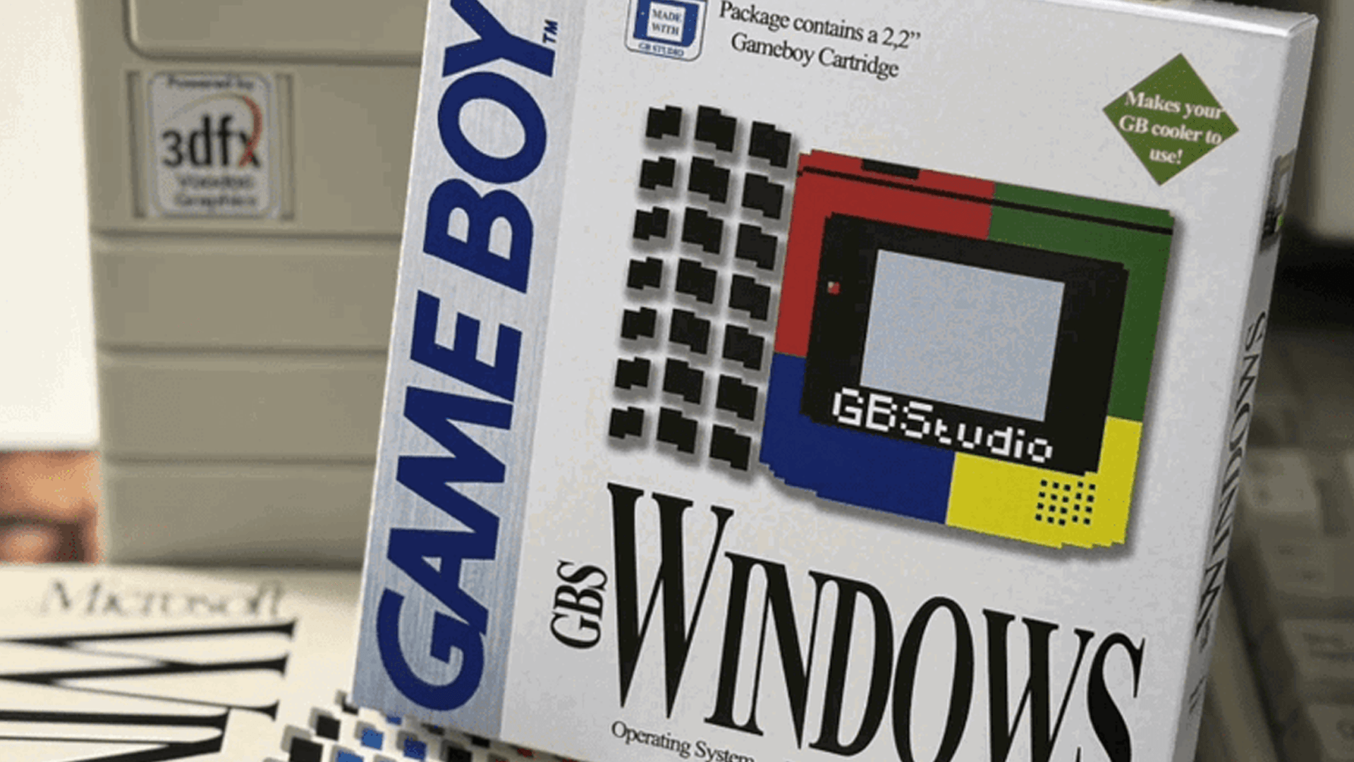 Cartridge, Game Boy Color, GBS Windows, Windwos 3.1