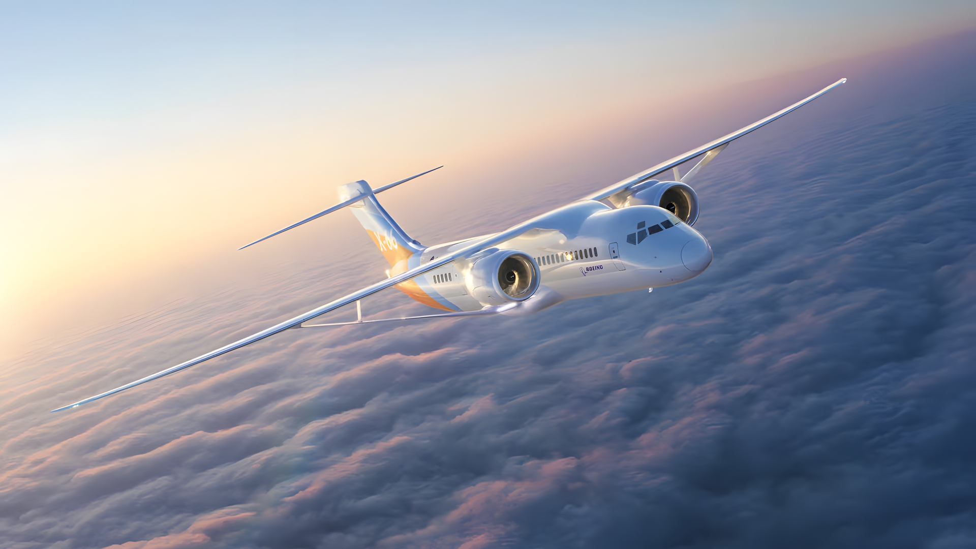 Nasa, Flugzeug, Konzept, Boeing, Transonic Truss-Braced Wing, X-66, TTBW