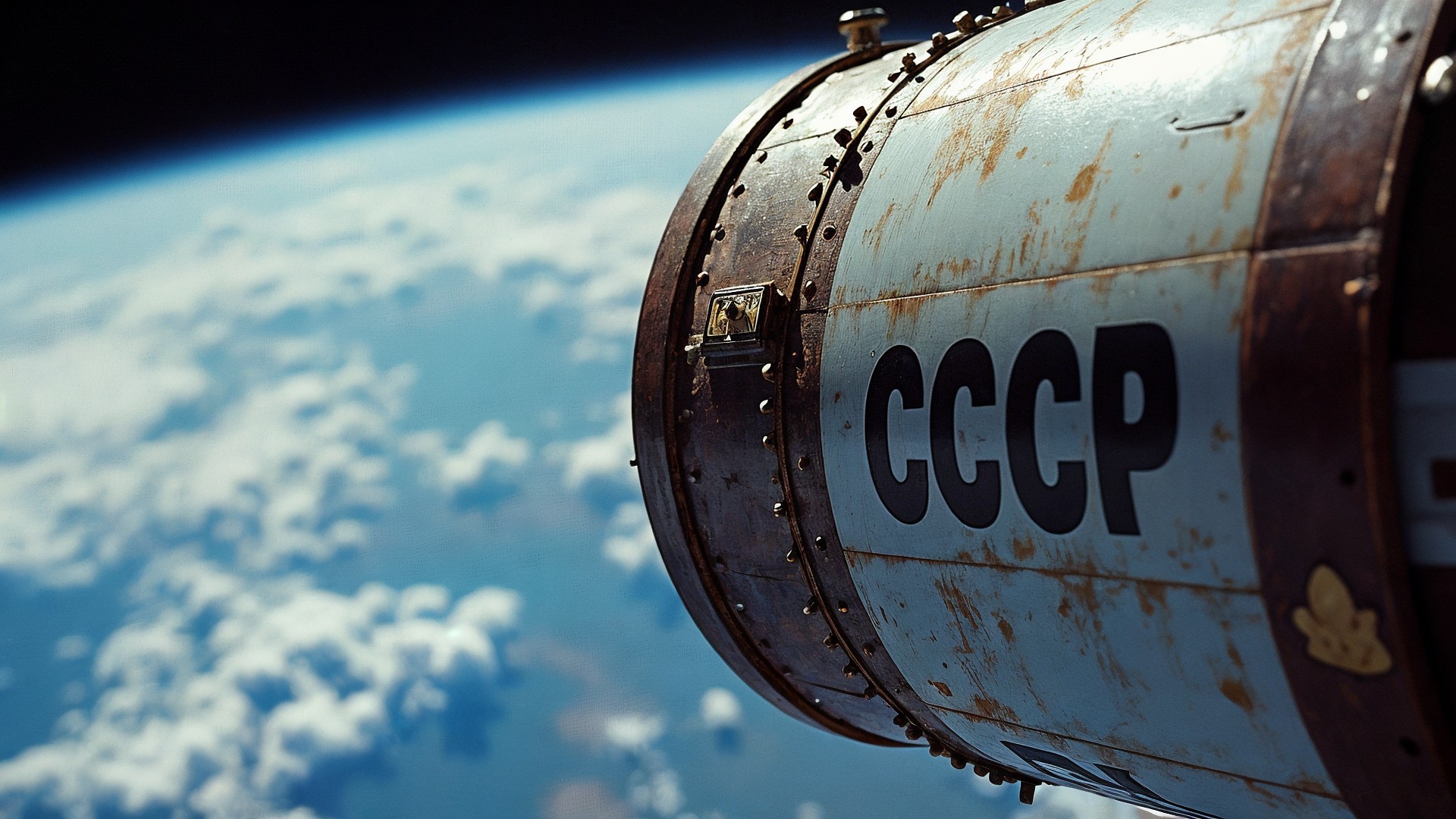 Weltraum, Satellit, Sonde, Absturz, CCCP
