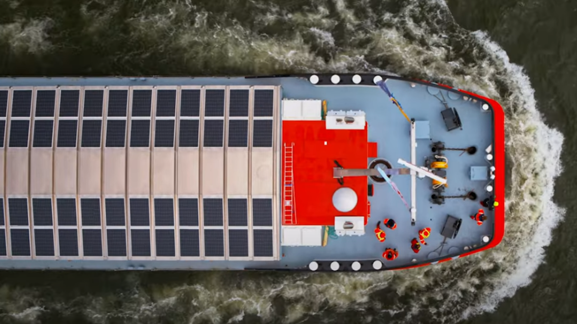 Solar, Innovation, Hybrid, Schiff, Schifffahrt, Elektroantrieb, Warentransport, Binnenschifffahrt, Blue Marlin