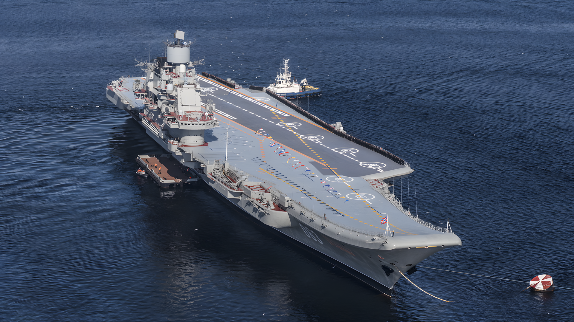 Russland, Marine, Flugzeugträger, Admiral Kusnezow