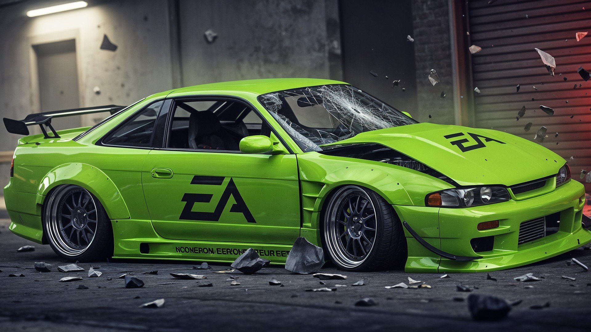 Gaming, Spiele, Games, Electronic Arts, Ea, Rennspiel, Need for Speed, Crash, Sportwagen