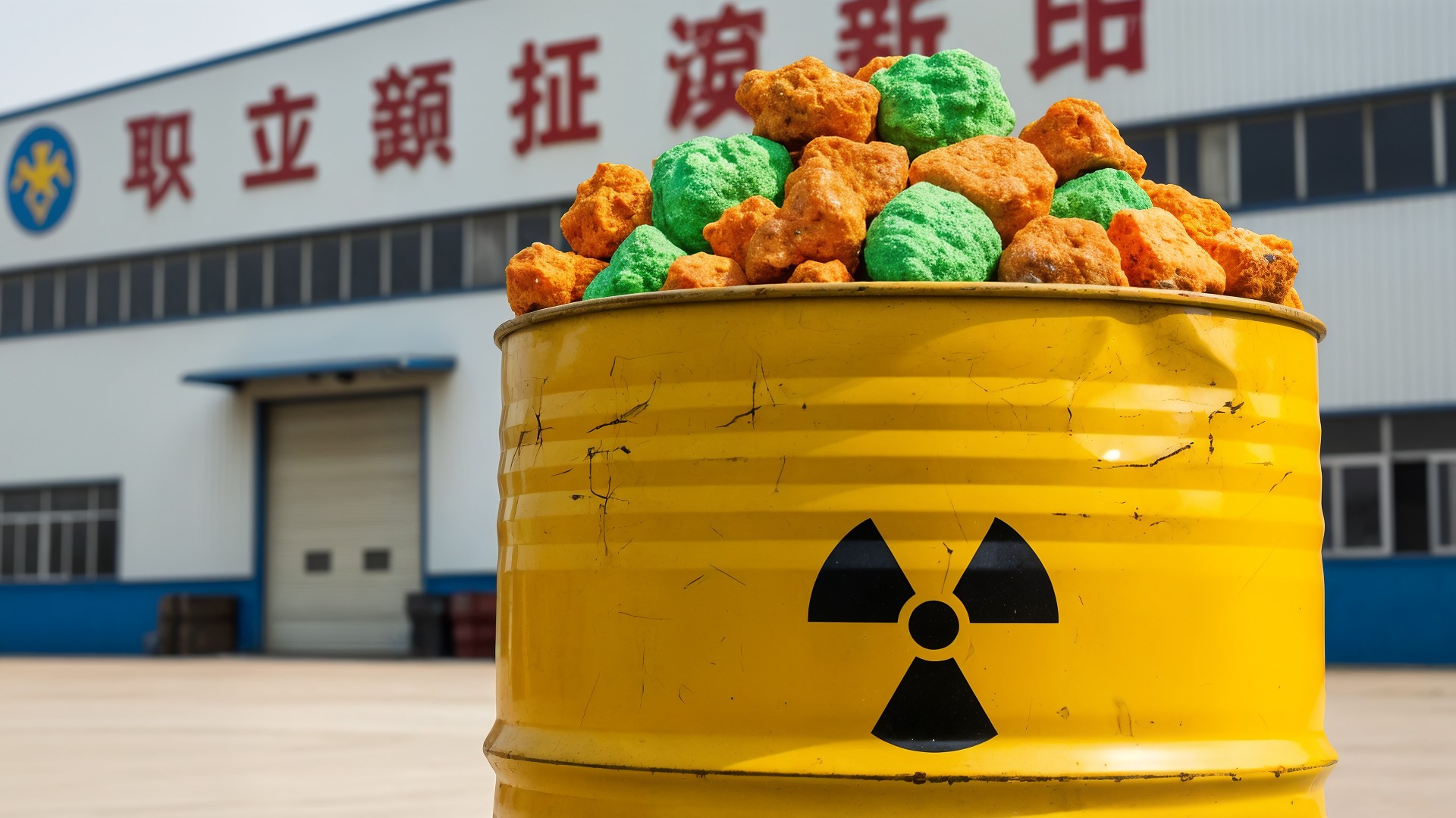 China, Asien, Nuklear, Rohstoffe, Radioaktivität, Kernenergie, Uran, Rohstoffgewinnung, Rohstoffabbau, Uranium