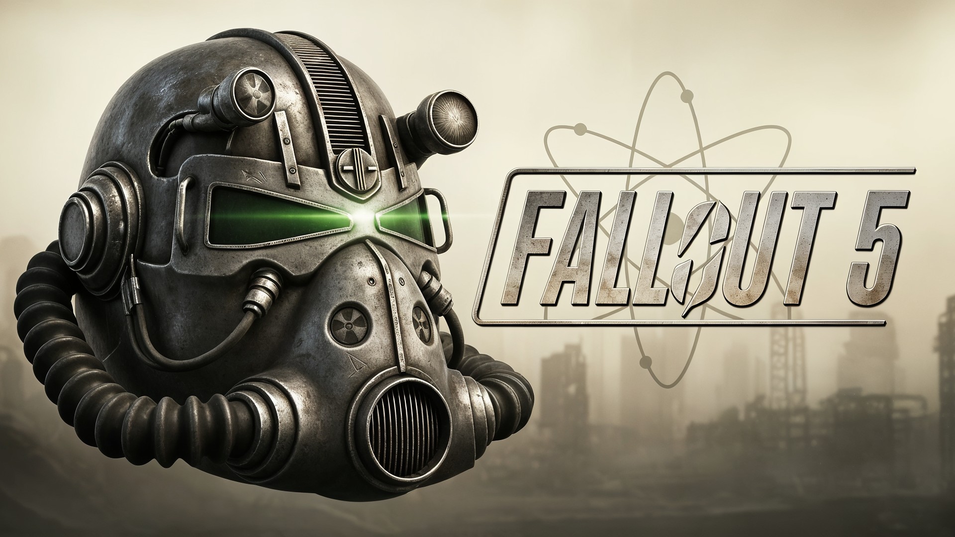 Rollenspiel, Bethesda, Videospiel, RPG, Strahlung, Computerspiel, Dystopie, Helm, Postapokalypse, Fallout 5, Power-Rüstung, Sciencefiction, Atomsymbol, Endzeit, Überlebenskampf