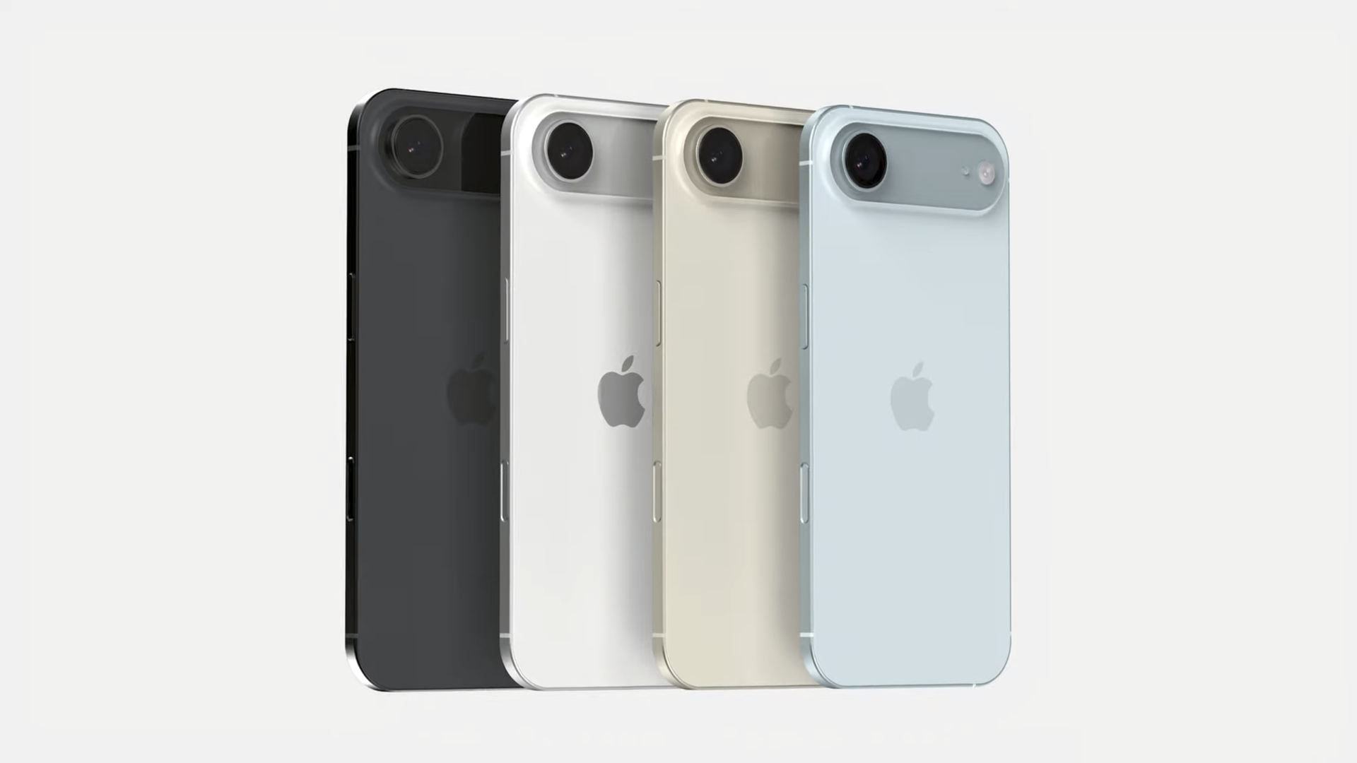 Smartphone, Apple, Design, Konzept, Render, Mockup, iPhone 17 Air