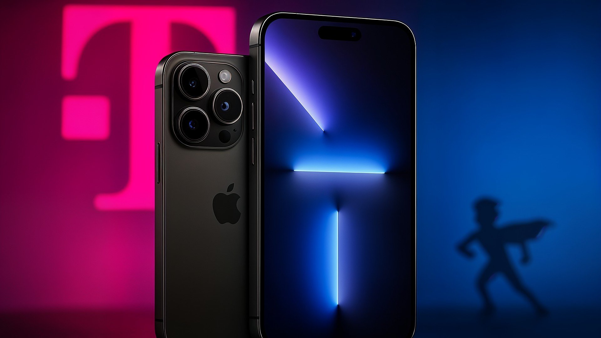 Smartphone, Apple, iOS, Mobilfunk, 5G, Telekom, T-Mobile, Mobiltelefon, iPhone 16 Pro, OLED-Display, Dynamic Island, Nachtmodus, Handyhelden, Tech-News, Dreifach-Kamera, Produktfotografie, Handyhelden.de