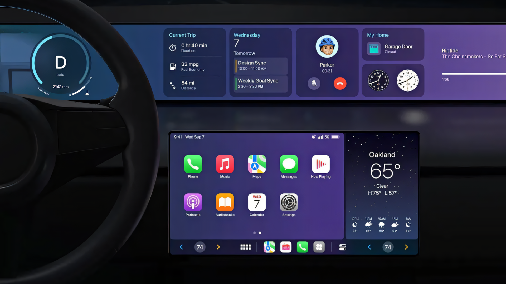 Apple, Iphone, iOS, Auto, PKW, Dashboard, Carplay, CarPlay Ultra, Apple Carplay Ultra