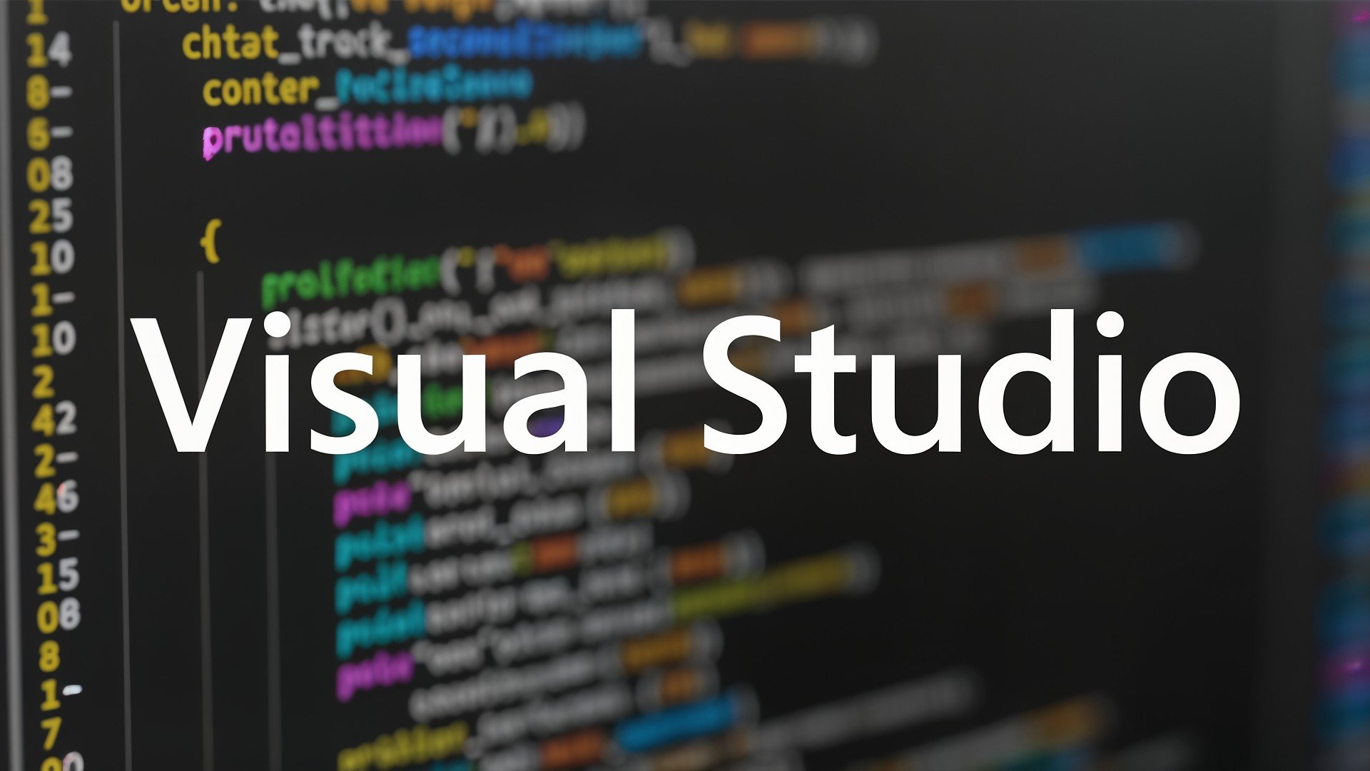 Microsoft, Programmierung, Informatik, Quellcode, Visual Studio, Programmiersprache, Entwicklungsumgebung, Ide, Darkmode, Software-Entwicklung, Codierung, Codezeilen, Syntax-Highlighting, Softwareentwickler, Tech-Tools
