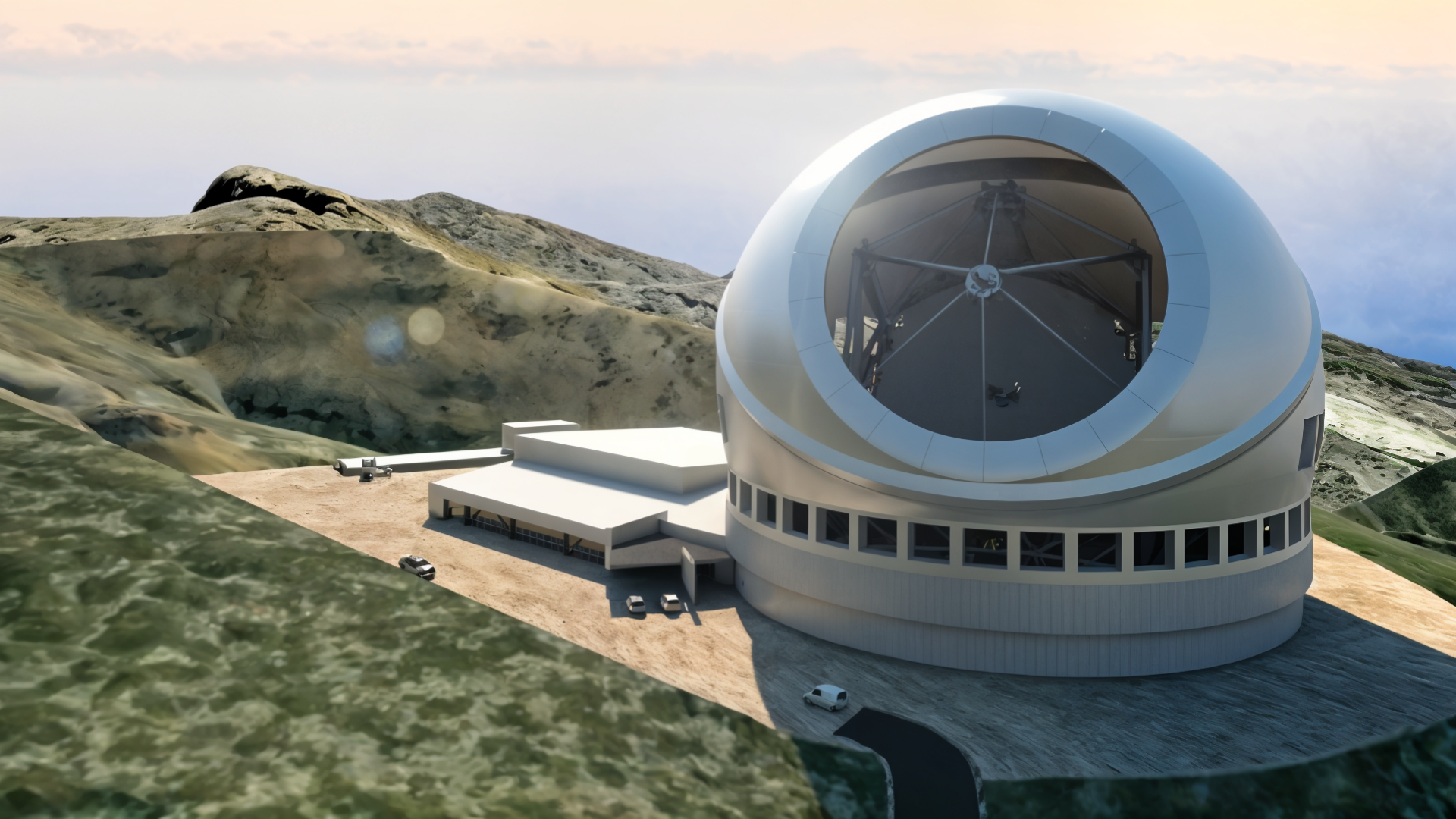 Astronomie, Teleskop, TMT, Thirty Meter Telescope
