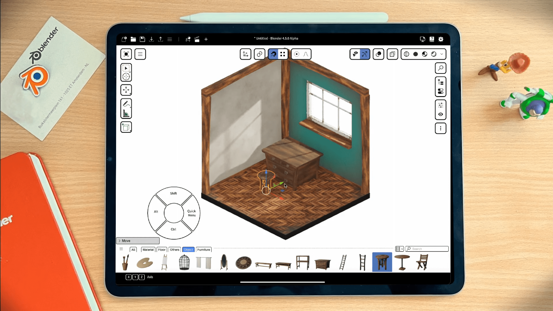 Tablet, Ipad, 3d, Animation, Blender, Modeling