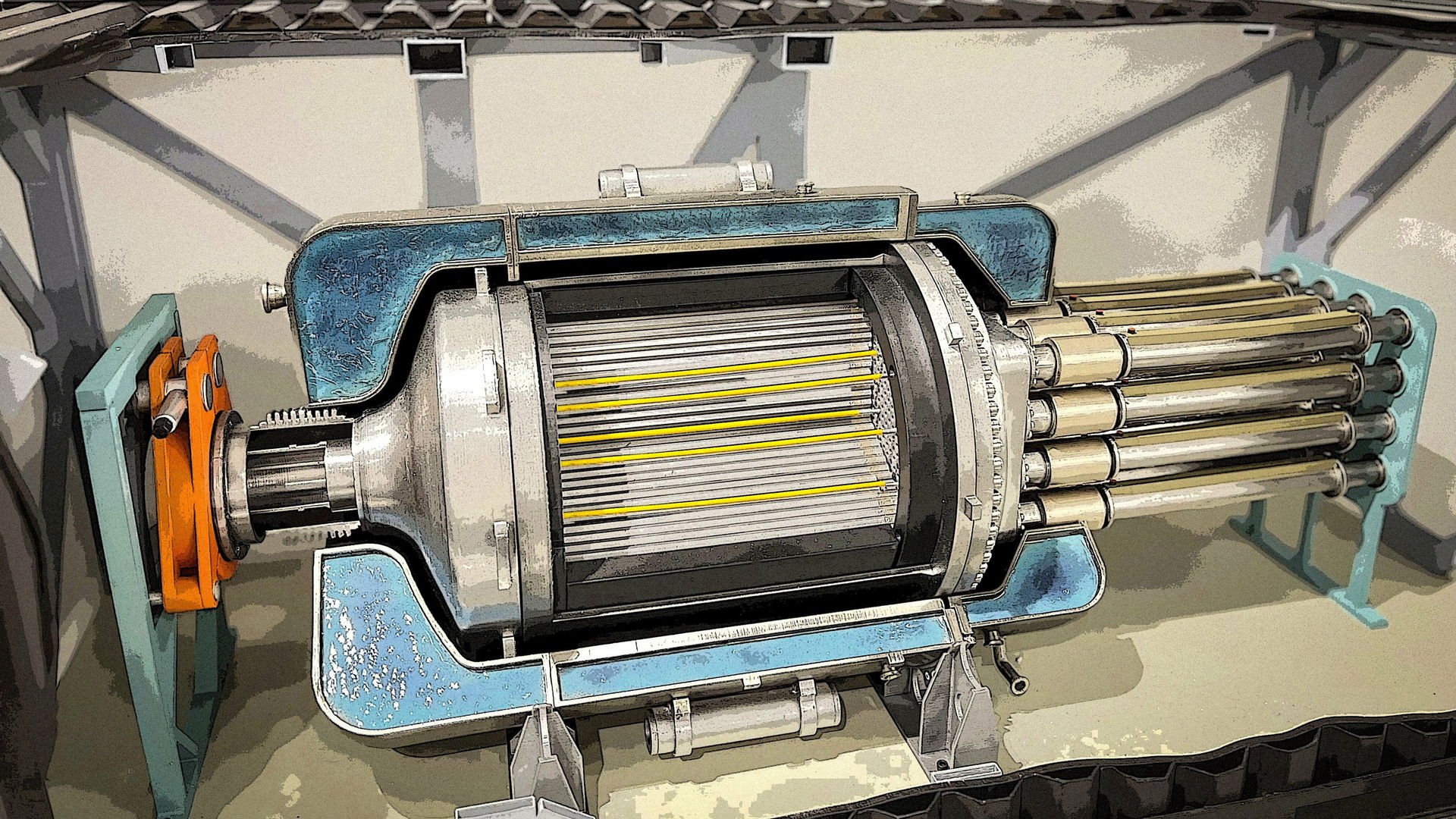 lkw, Reaktor, Mikroreaktor, Reactor on a Truck, Pele