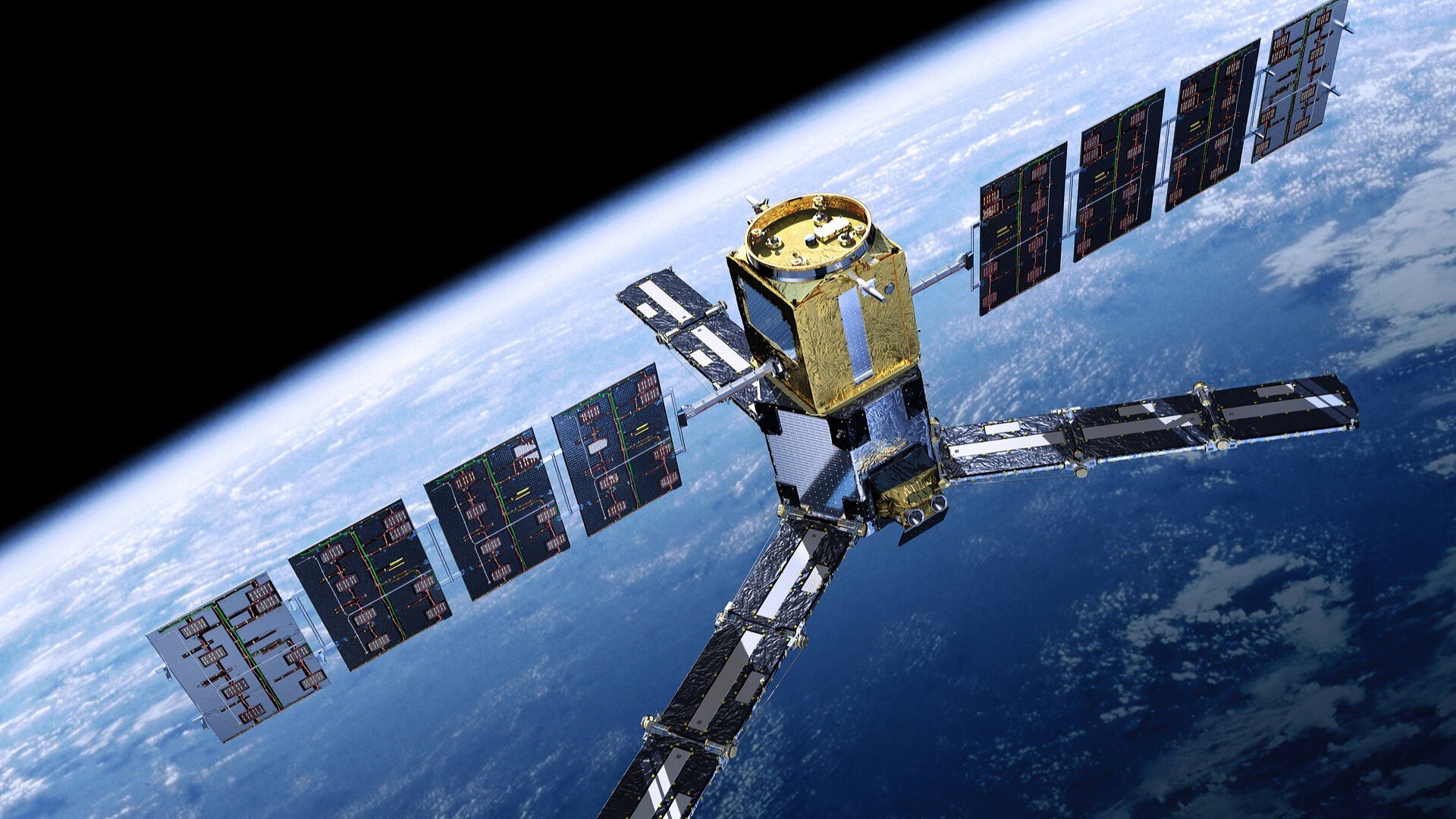Wissenschaft, Weltraum, Technologie, Satellit, Esa, Innovation, Weltraumforschung, Orbit, Atmosphäre, Erdbeobachtung, Raumfahrttechnik, Erdumlaufbahn, Solarpanele, Kommunikationssatellit, SMOS, Raumfahrtmission