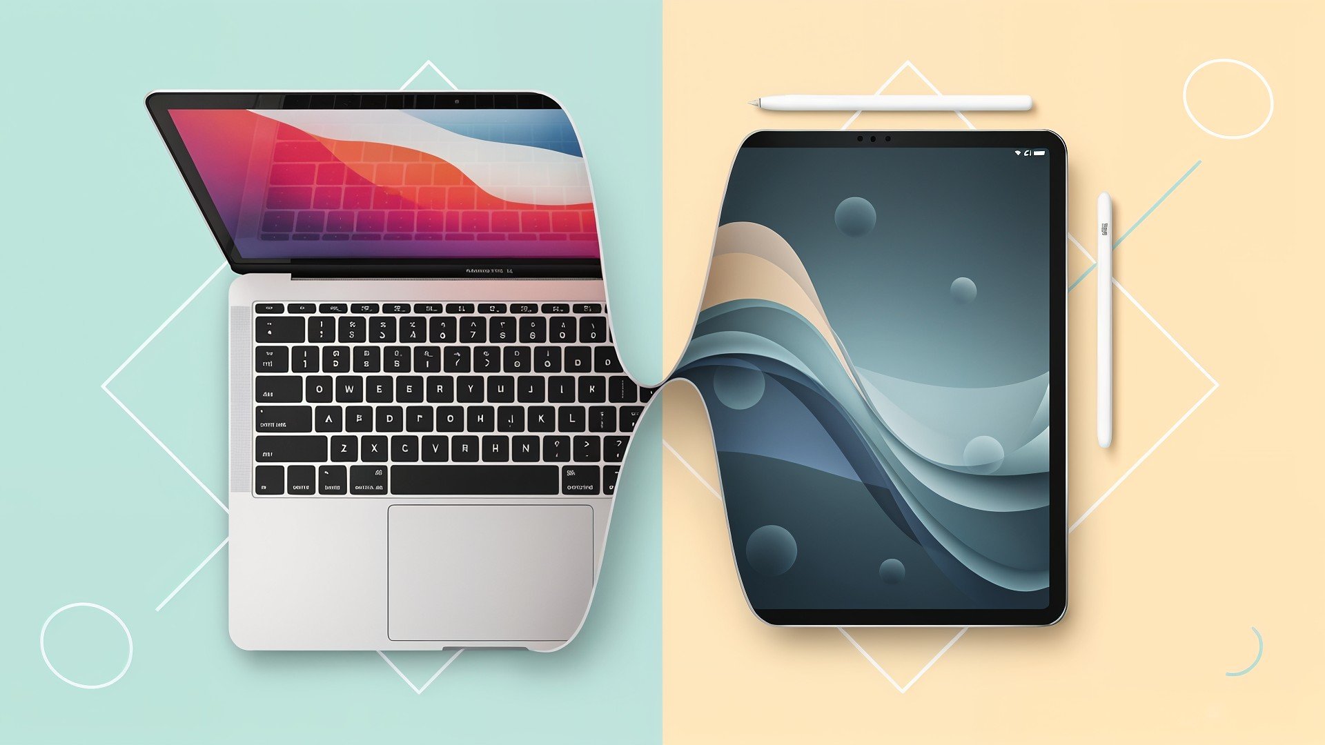 Apple, Tablets, Notebooks, 2-in-1, Laptops, ipad pro, Convertible, Macbook Air, Hybrid, Fusion, Kombination