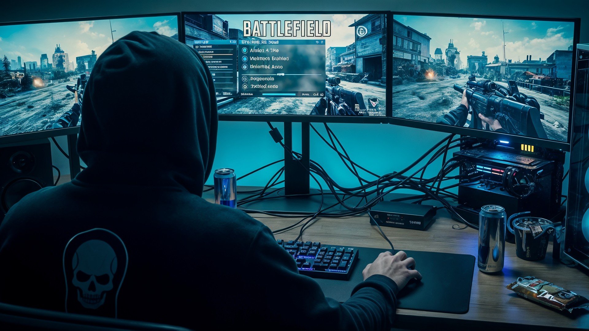 Sicherheit, Hacker, Security, Kriminalität, Cybersecurity, Cybercrime, Darknet, Battlefield, Hacks, Betrüger, Cheater, Cheats, Aimbots, Wallhacks