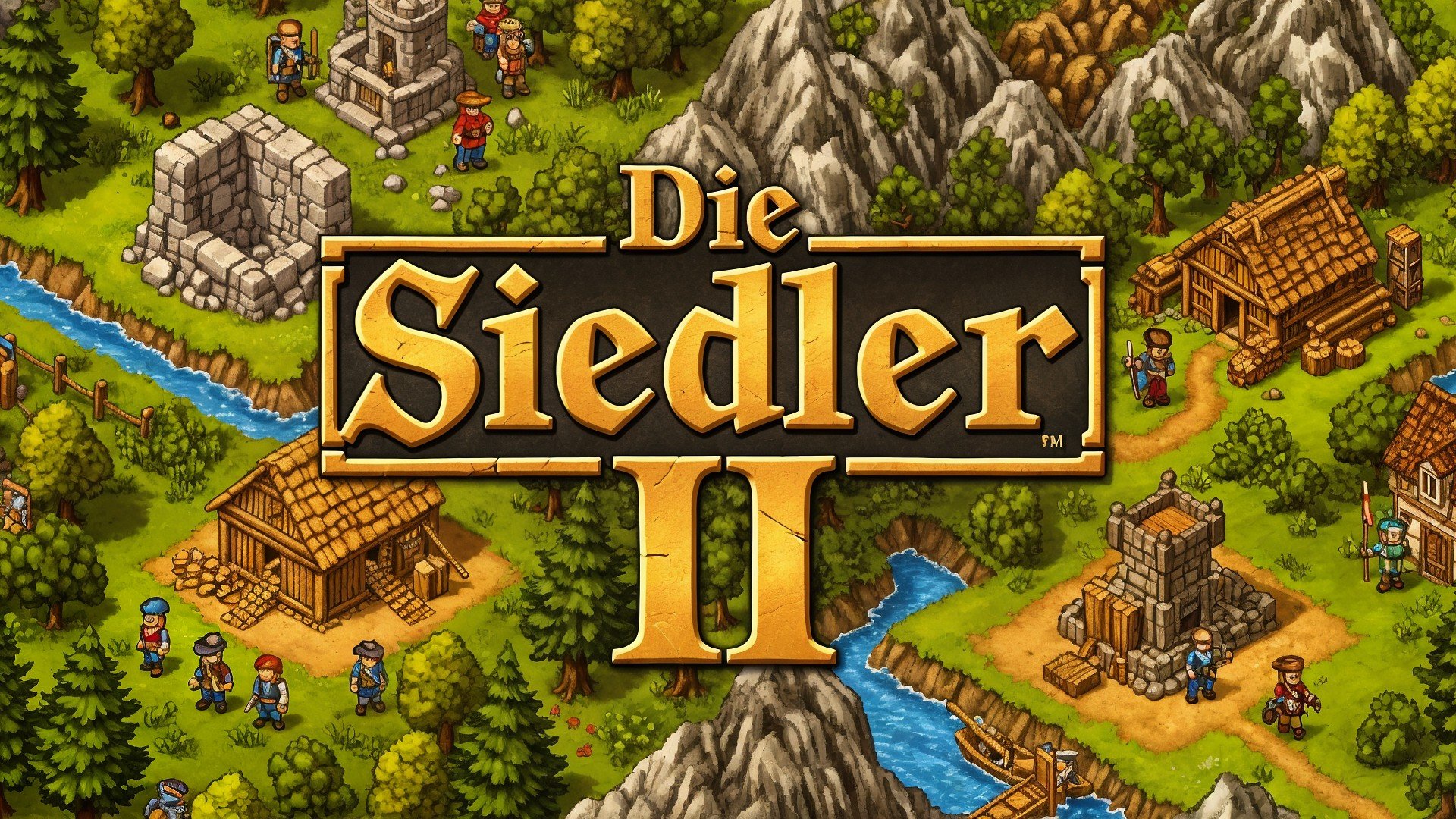 Gaming, Spiele, Games, Ubisoft, Retro, Nostalgie, Commodore, Amiga, Amiga 500, Gold Edition, Die Siedler 2, Settlers 2