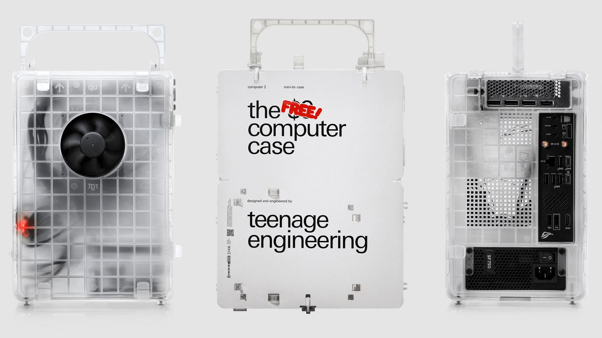 Gehäuse, Lüfter, PC-Gehäuse, Teenage Engineering
