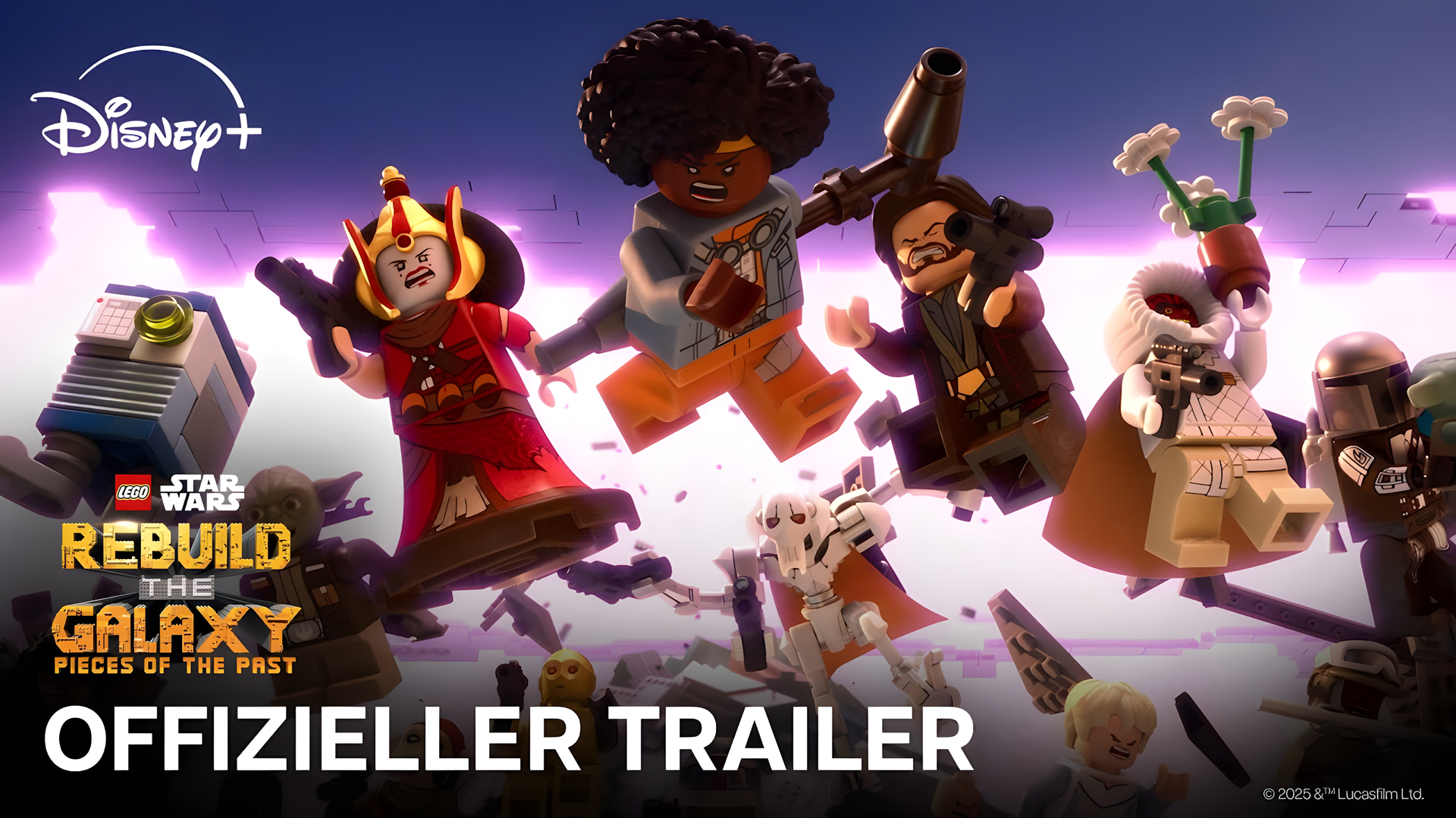 Trailer, Streaming, Serie, Serien, Disney+, Videostreaming, Disney, Star Wars, Disney Plus, Science Fiction, Sci-Fi, Lego, lego star wars, Rebuild the Galaxy, Lego Star Wars: Wiederaufbau der Galaxis, Teile der Vergangenheit, Lego Star Wars: Wiederaufbau der Galaxis - Teile der Vergangenheit, Wiederaufbau der Galaxis, LEGO Star Wars: Rebuild the Galaxy - Pieces of the Past, Pieces of the Past