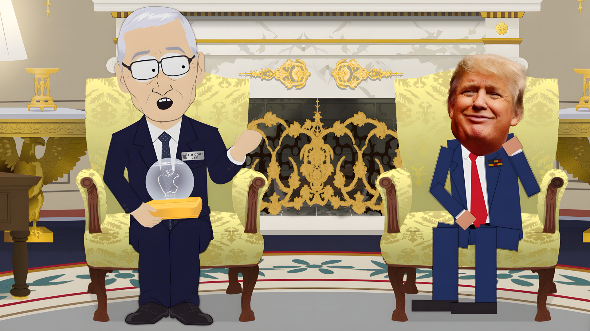 Donald Trump, trump, Tim Cook, South Park