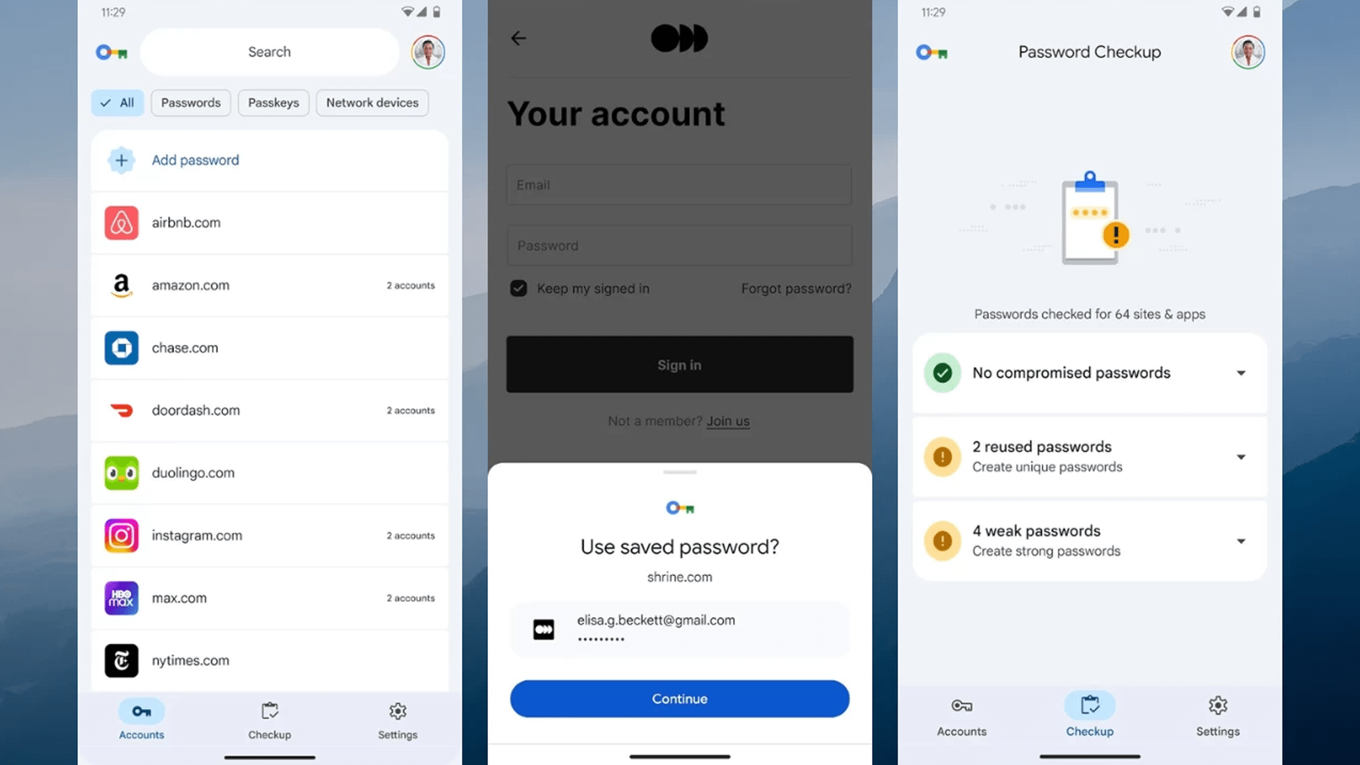 Google, passwort, Manager, password, Passkey, Android-App, Google password manager, Passwort-Management