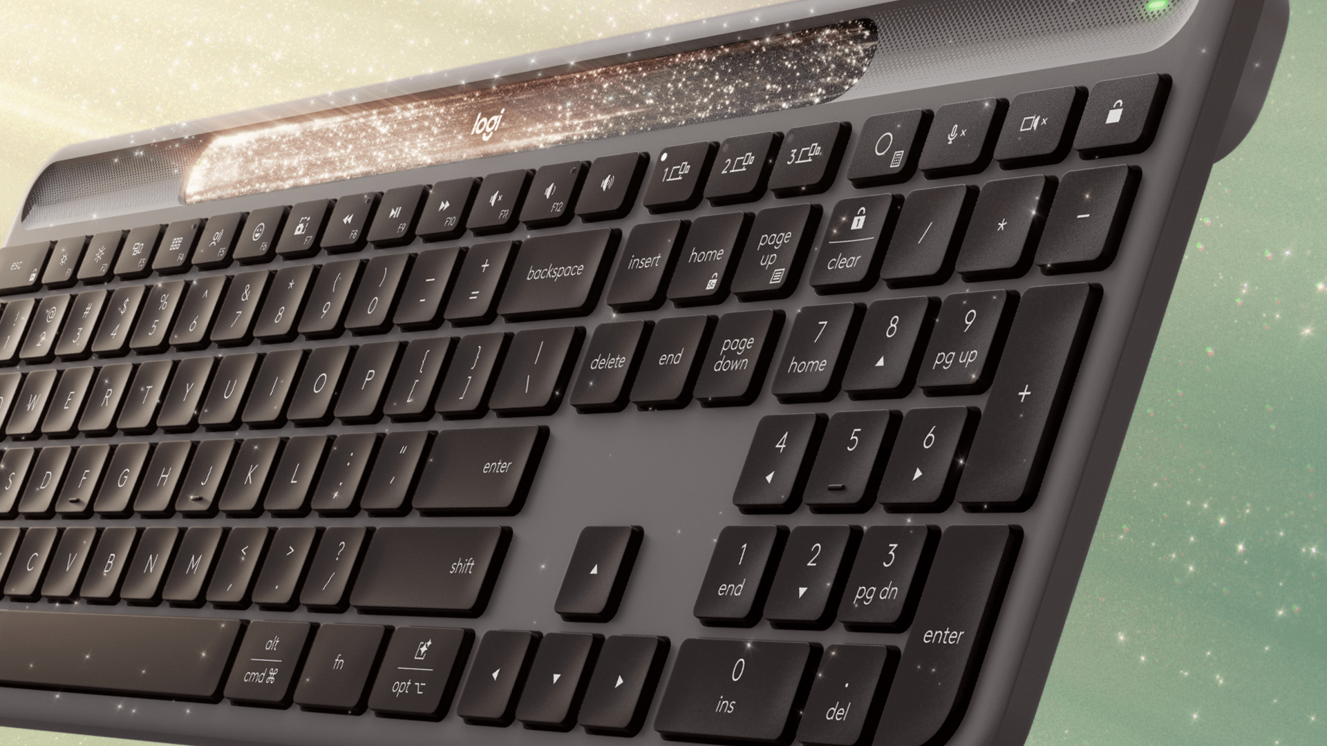 Tastatur, Keyboard, Logitech, Logitech Signature Slim Solar+, LightCharge
