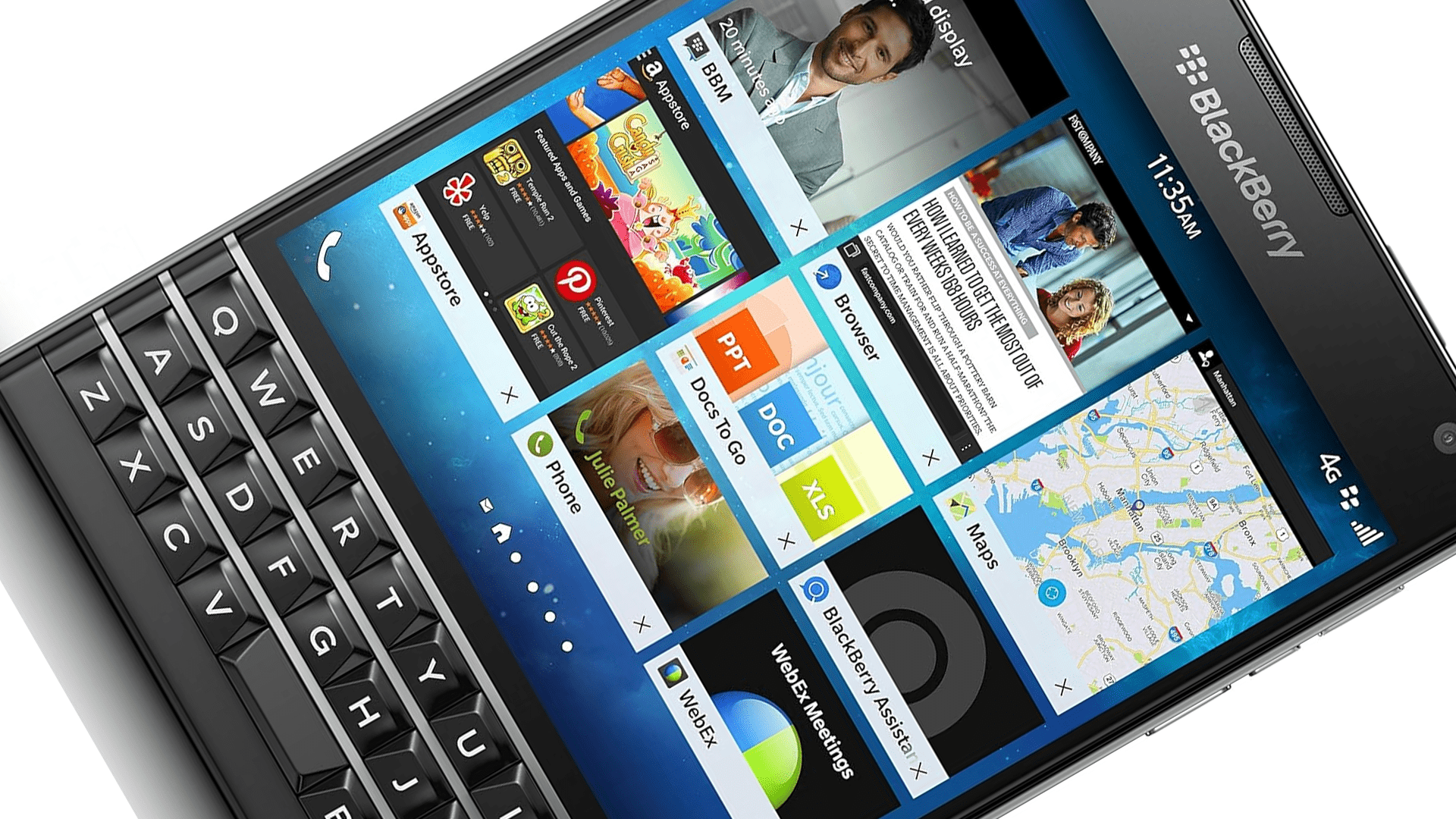 Smartphone, Tastatur, Keyboard, Blackberry, Blackberry Passport, BlackBerryOS