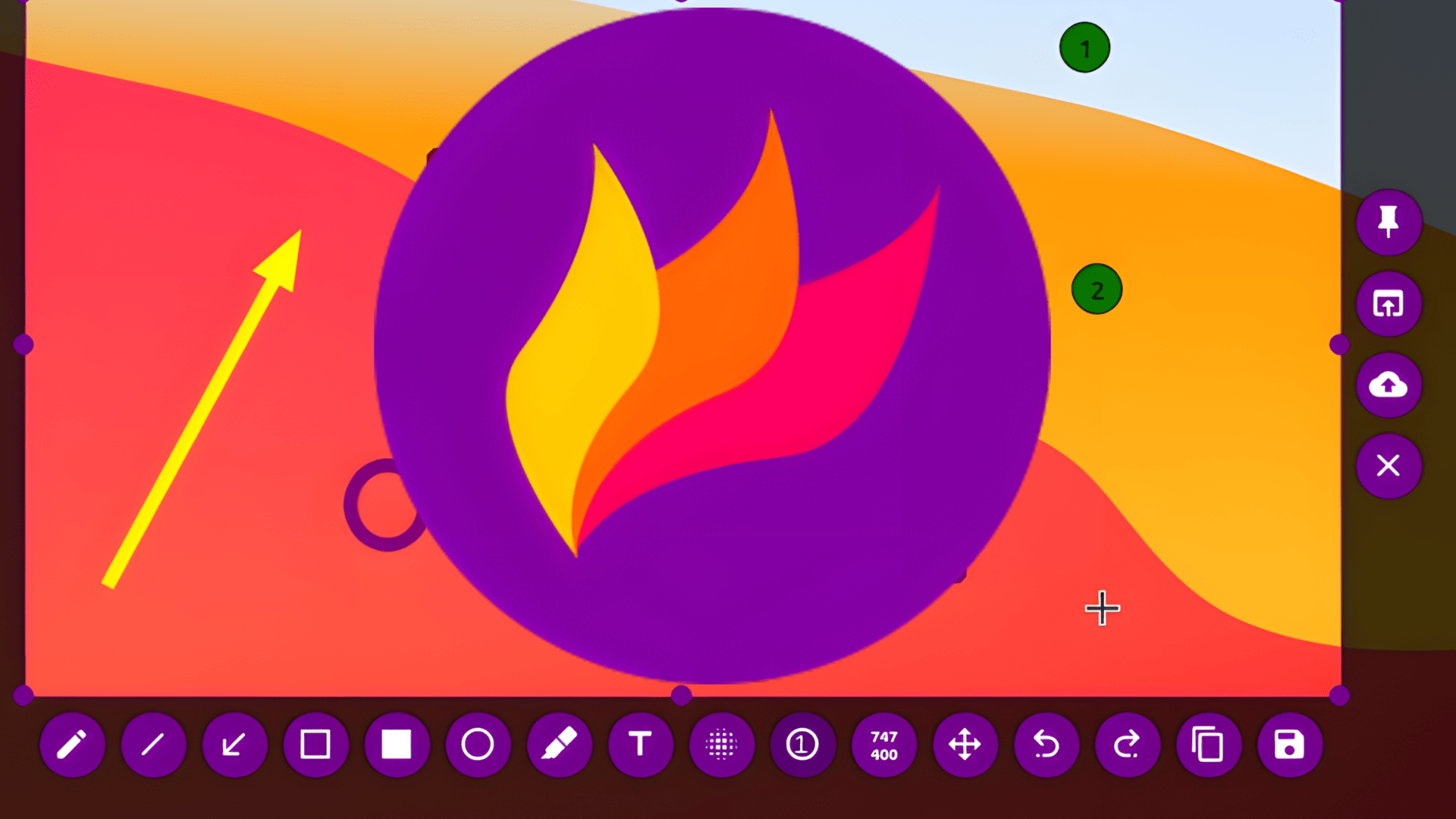 Screenshot, Bildschirmaufnahme, Flameshot