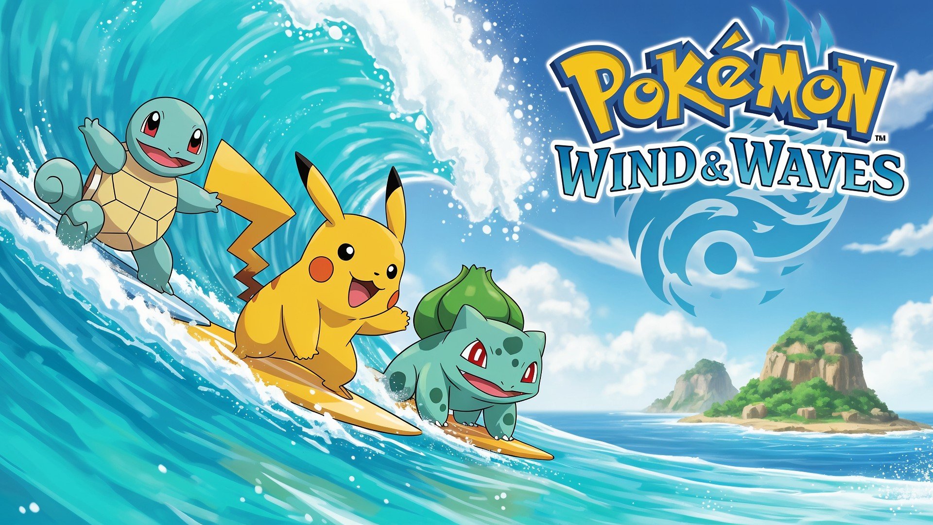 Spiele, Games, Nintendo, Videospiele, Pokemon, Nintendo Switch 2, Pikachu, The Pokemon Company, Game Freak, Pokemon Wind, Pokemon Waves, Pokémon Wellen, Schiggy, Bisasam