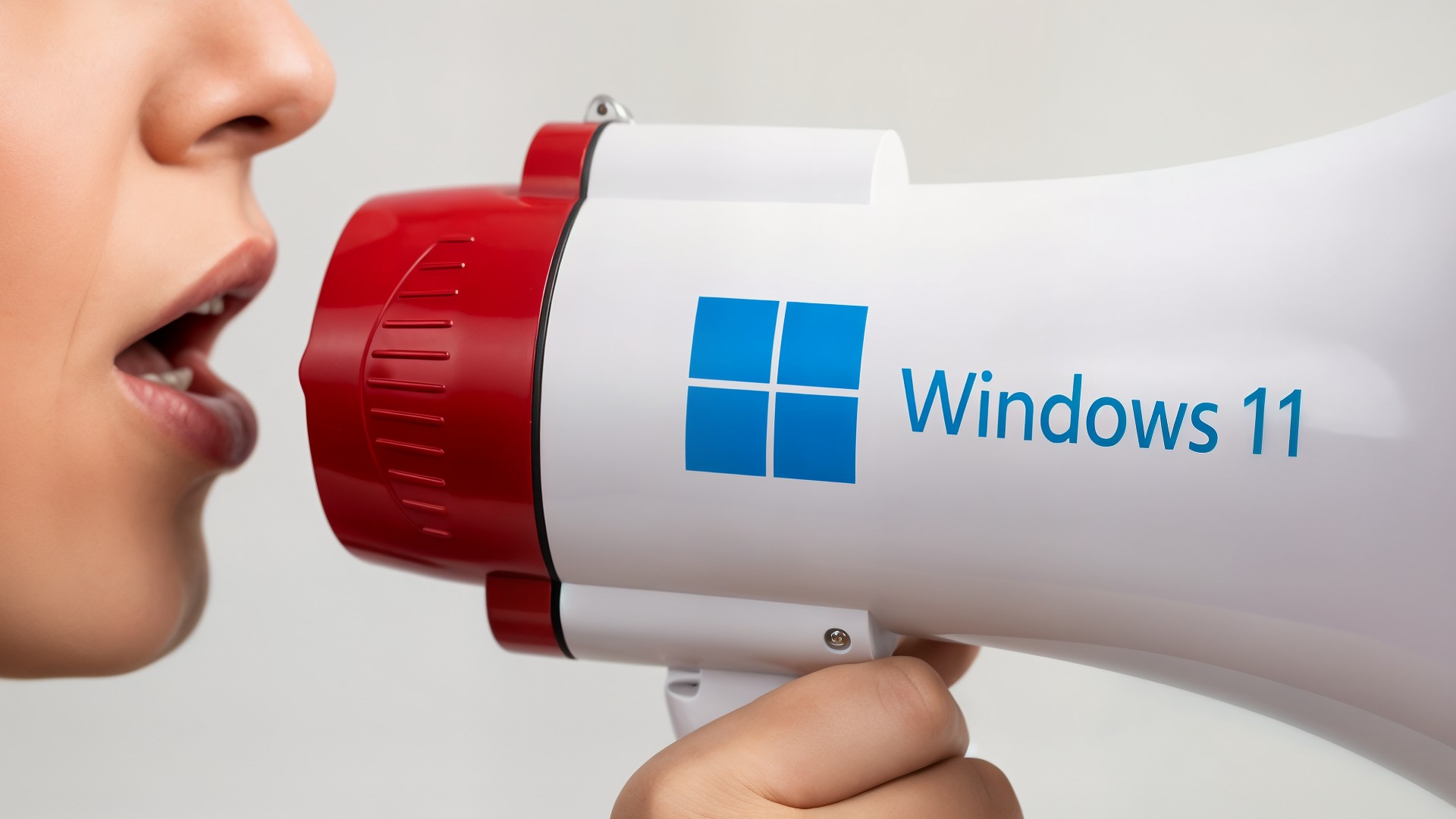 Microsoft, Betriebssystem, Windows 11, Kommunikation, Digitalisierung, Innovation, Marketing, Ankündigung, Software-Update, Softwareentwicklung, Megaphon, Tech-Branche, Produkteinführung, Technologie-News, Computerindustrie