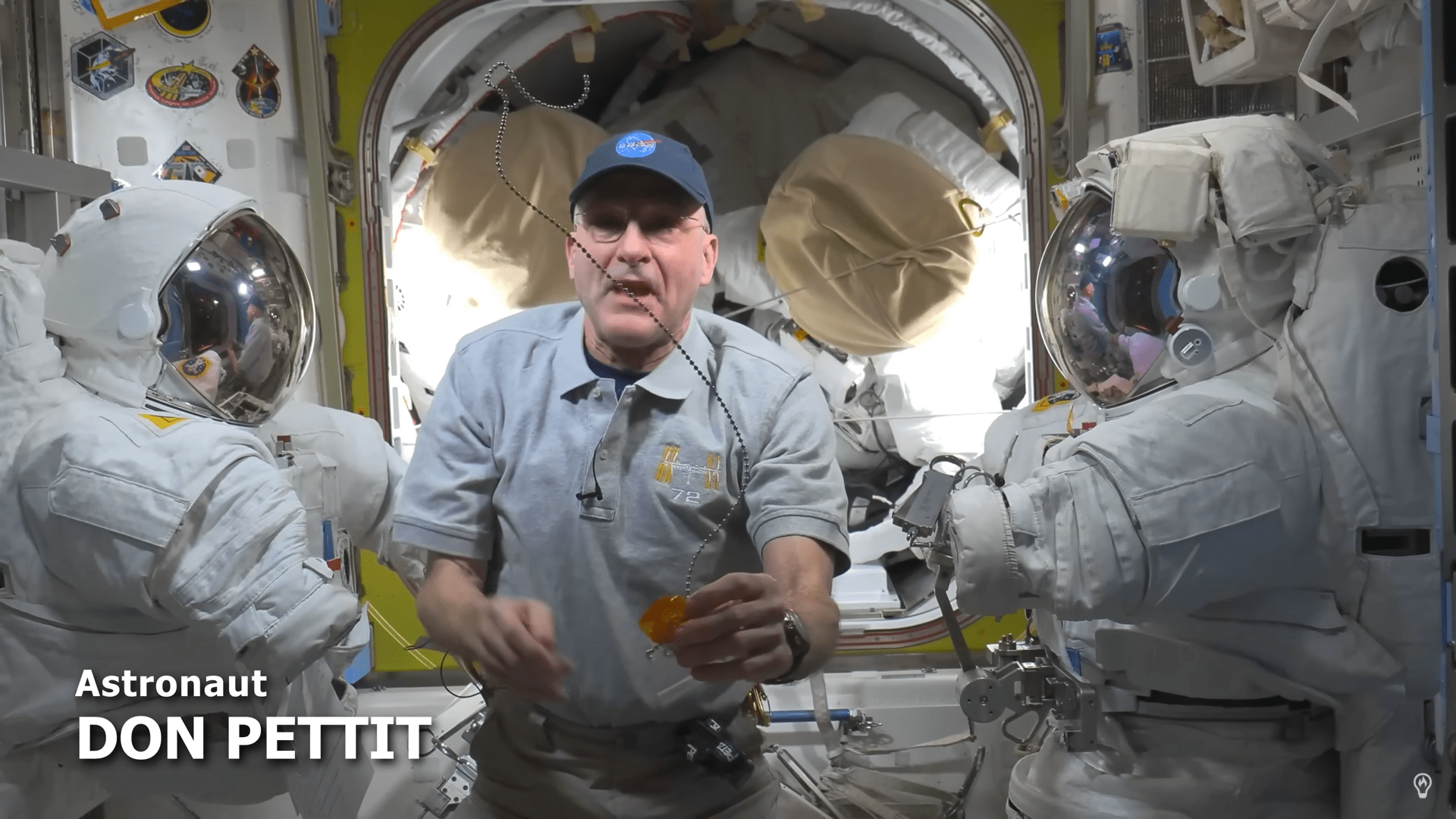 Nasa, YouTuber, Don Pettit, Steve Mould, Weird Chain Theory