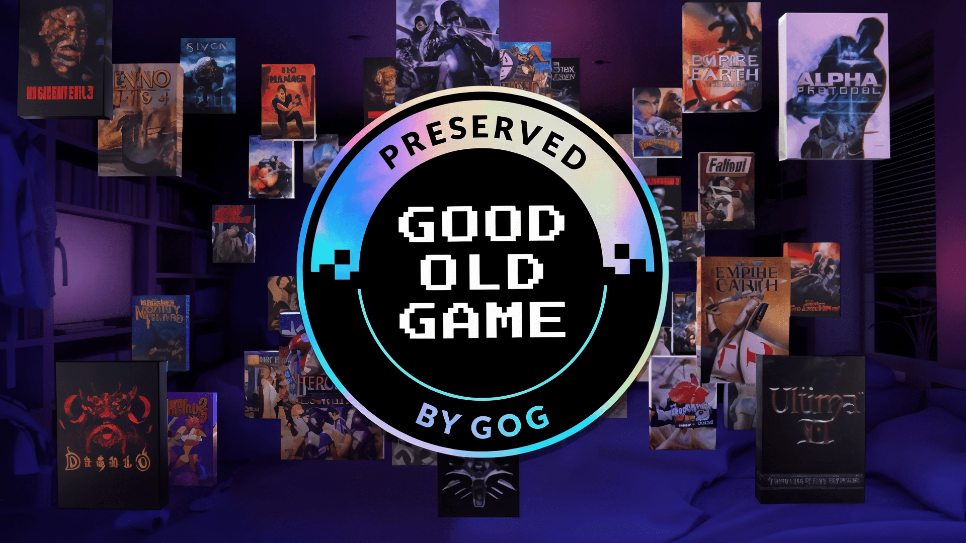 Gaming, Videospiele, GOG, Retro-Spiele, Spieleplattform, Good Old Games