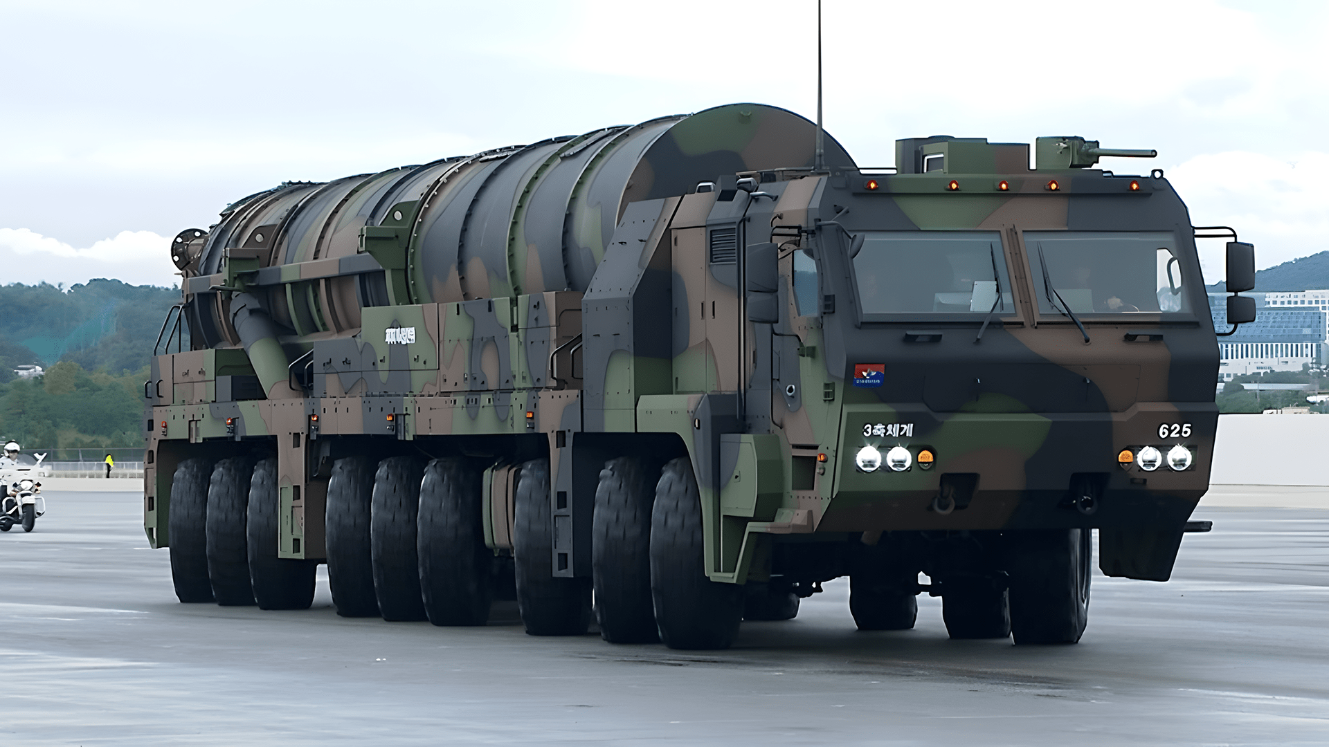 Rakete, Militär, Südkorea, Nordkorea, Korea, Militärtechnik, Militärfahrzeug, Hyunmoo-5