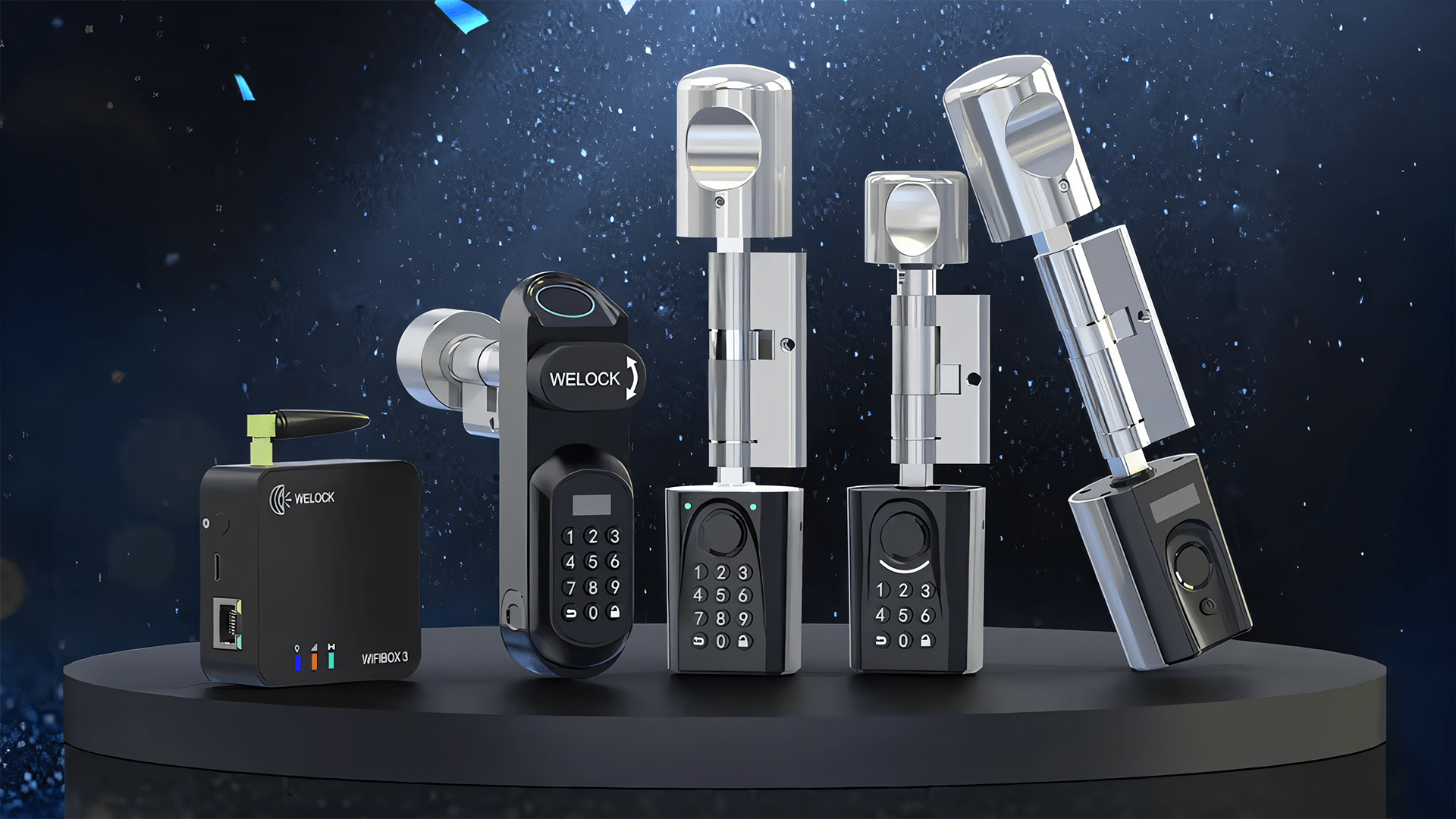 Smart Home, Türschloss, Smart Lock, Welock, smartes Türschloss, Welock U81, elektronische Türschlösser, Türzylinder